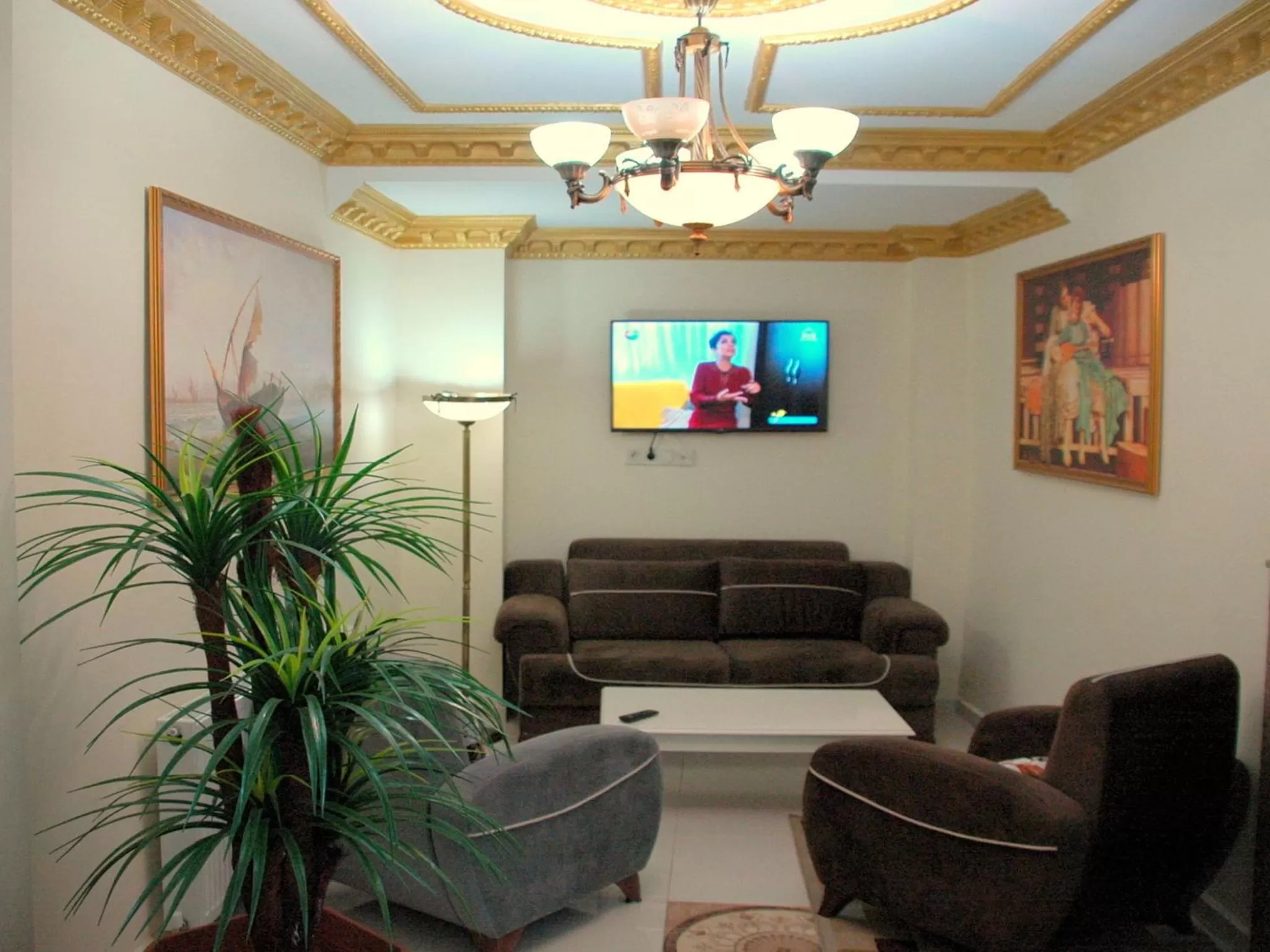 Lobby or reception in Tolga Hotel