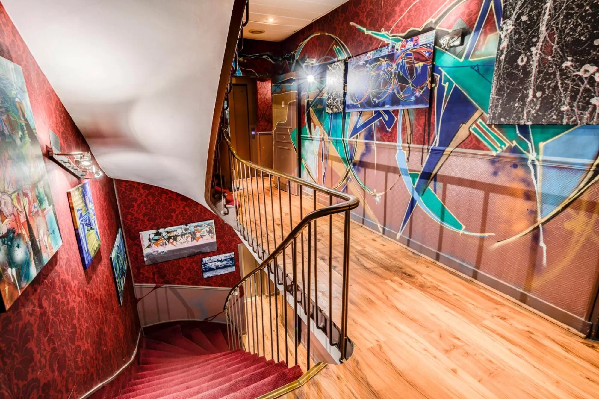 Decorative detail in Absolute Hotel Paris République