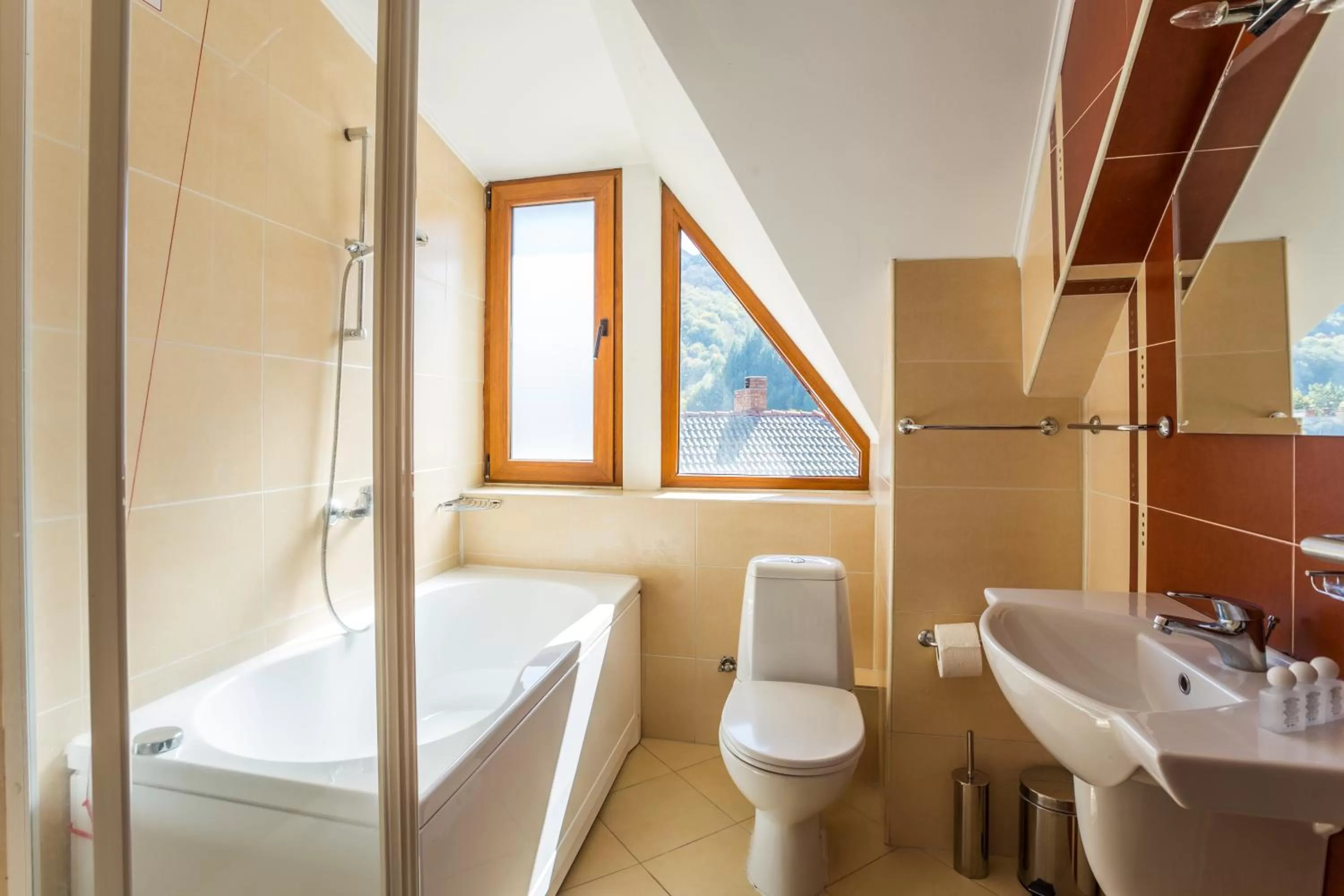 Bathroom in Family Hotel Teteven