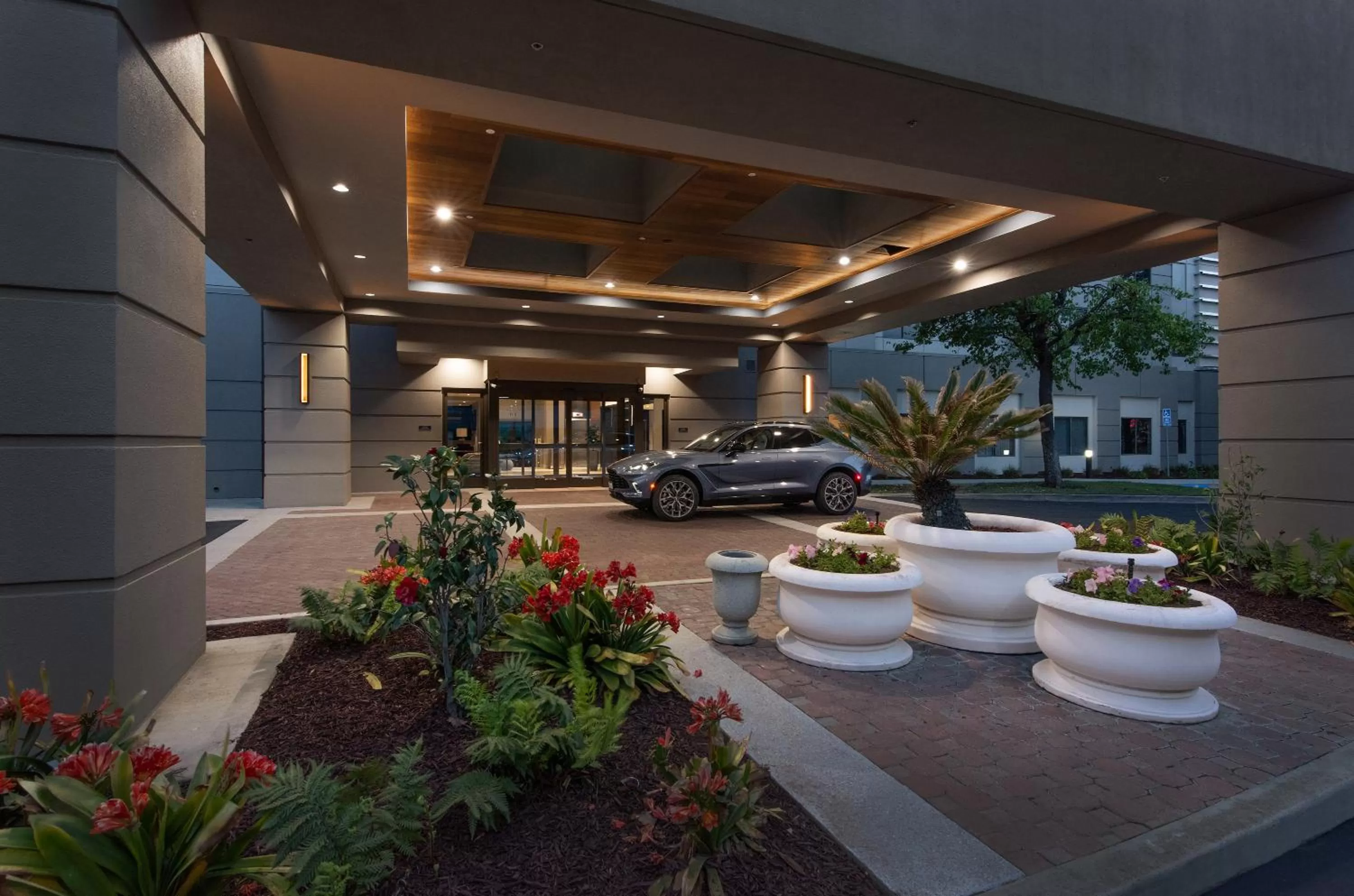 Facade/entrance in Hyatt Centric Santa Clara Silicon Valley