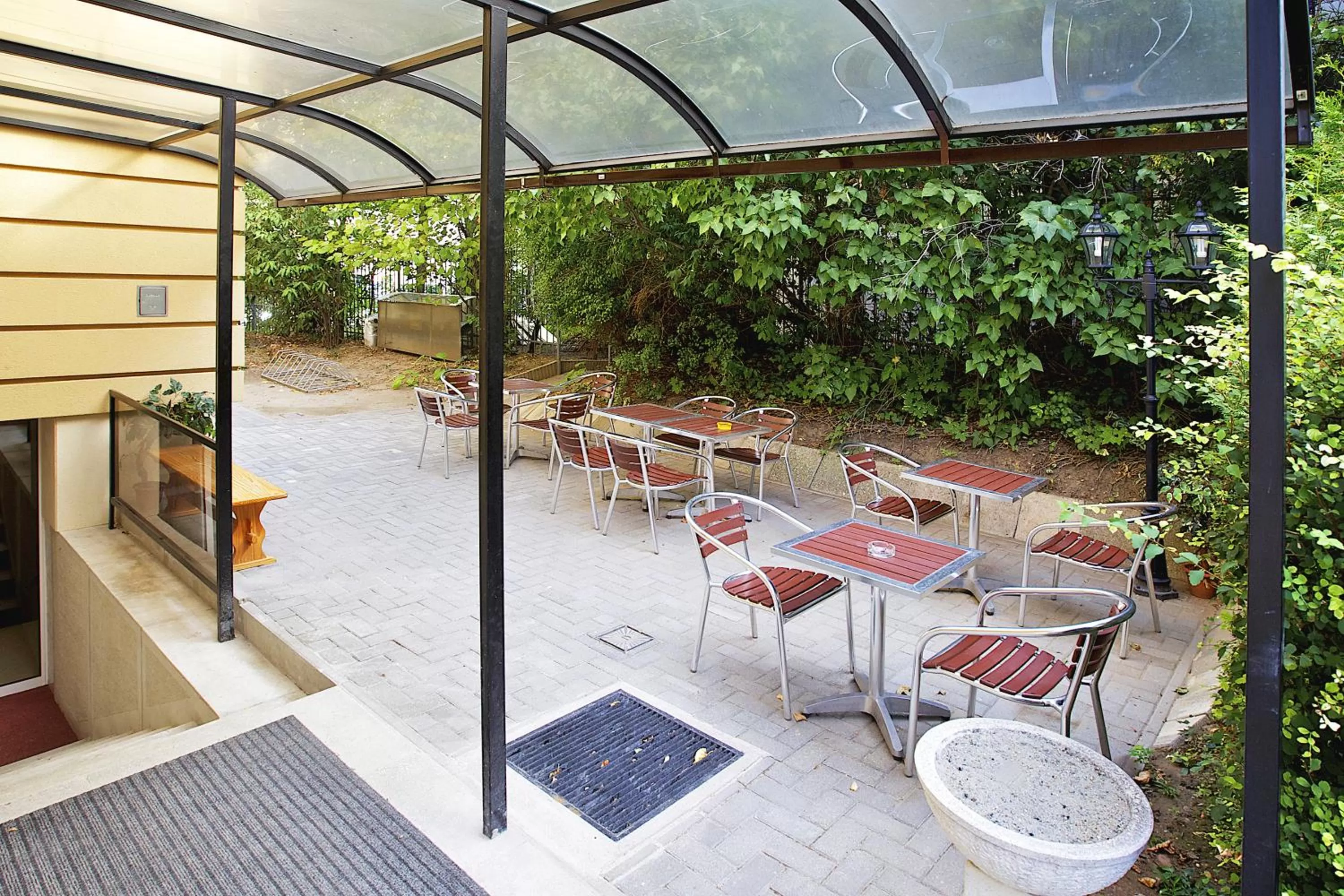 Balcony/Terrace in Gold Hotel Budapest