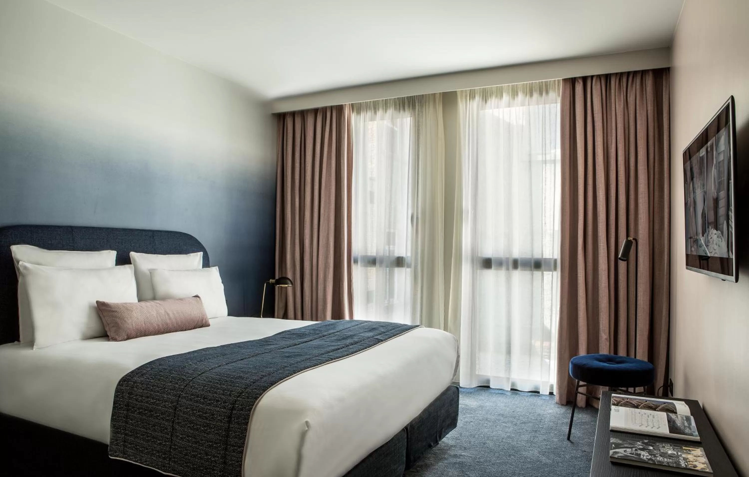 Bedroom, Bed in L'Imprimerie Hôtel