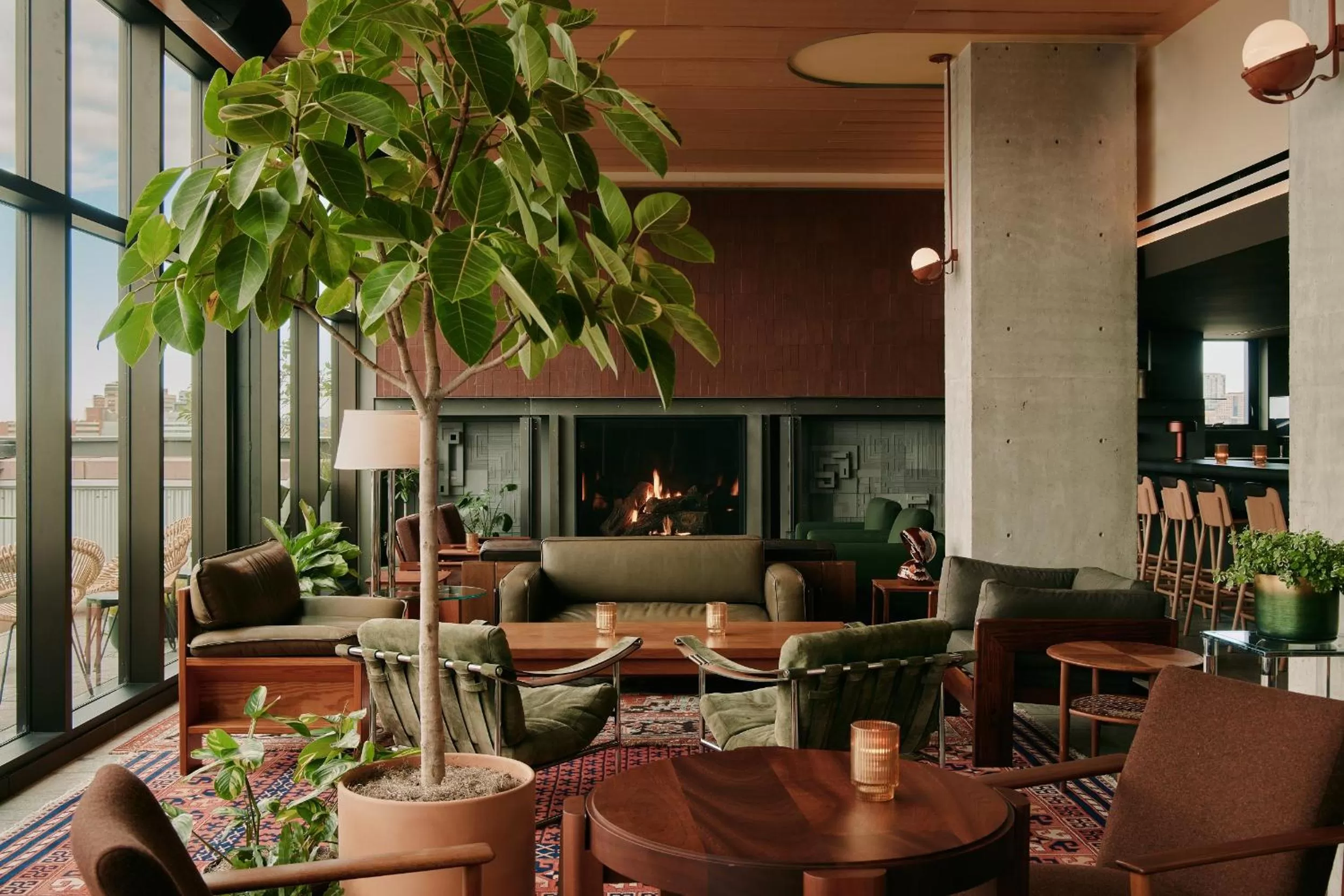 Lounge or bar in Ace Hotel Toronto