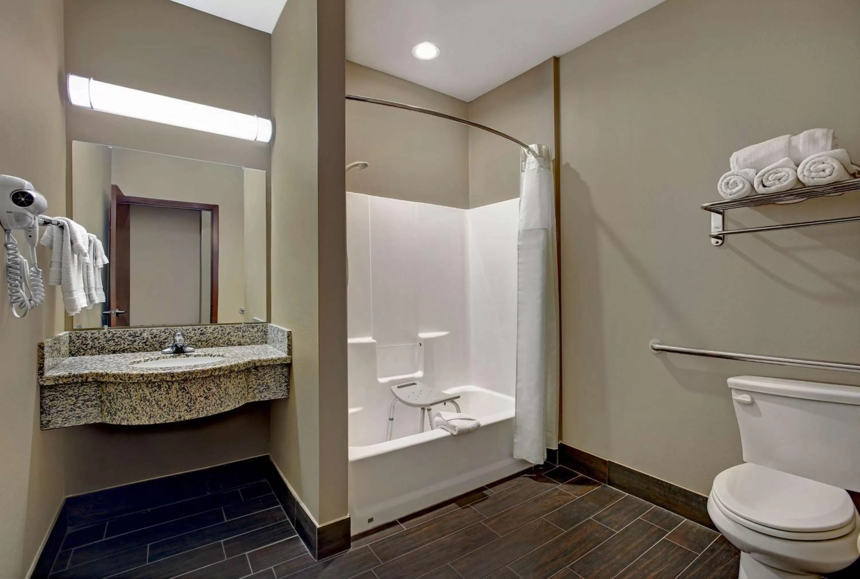 Bathroom in Studio 6 Odessa, Tx