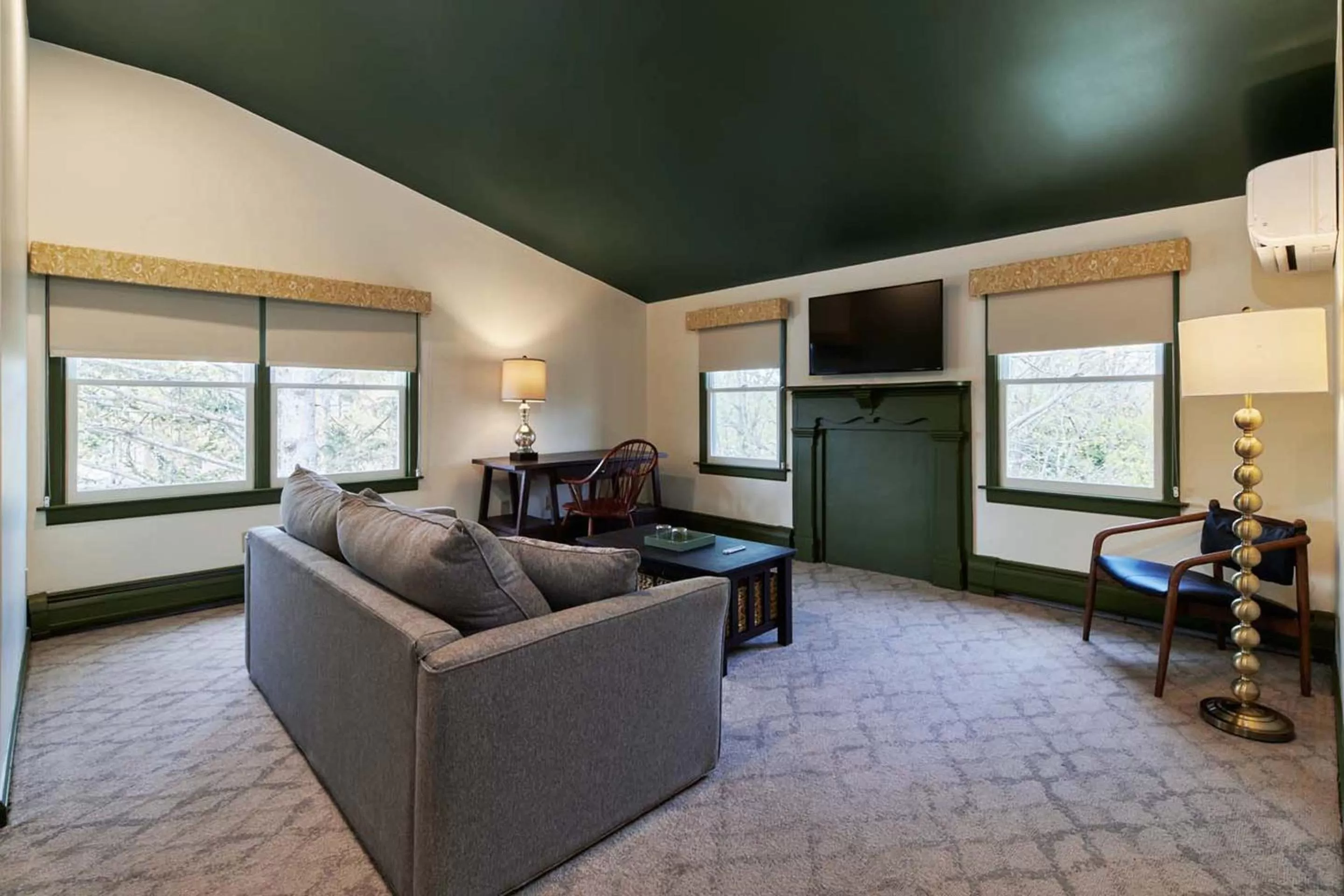 Living room in The Whitlock by The Lenox Collection