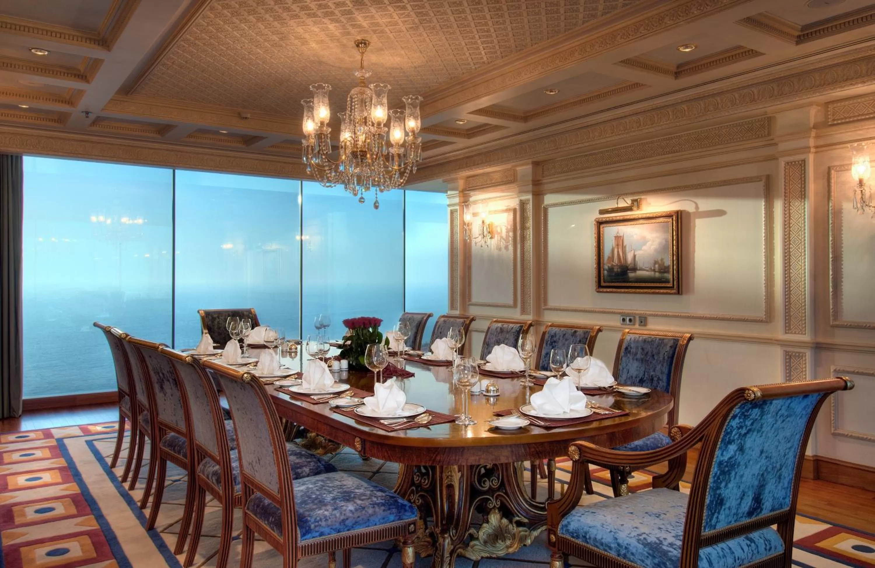 Dining area in Rosewood Jeddah