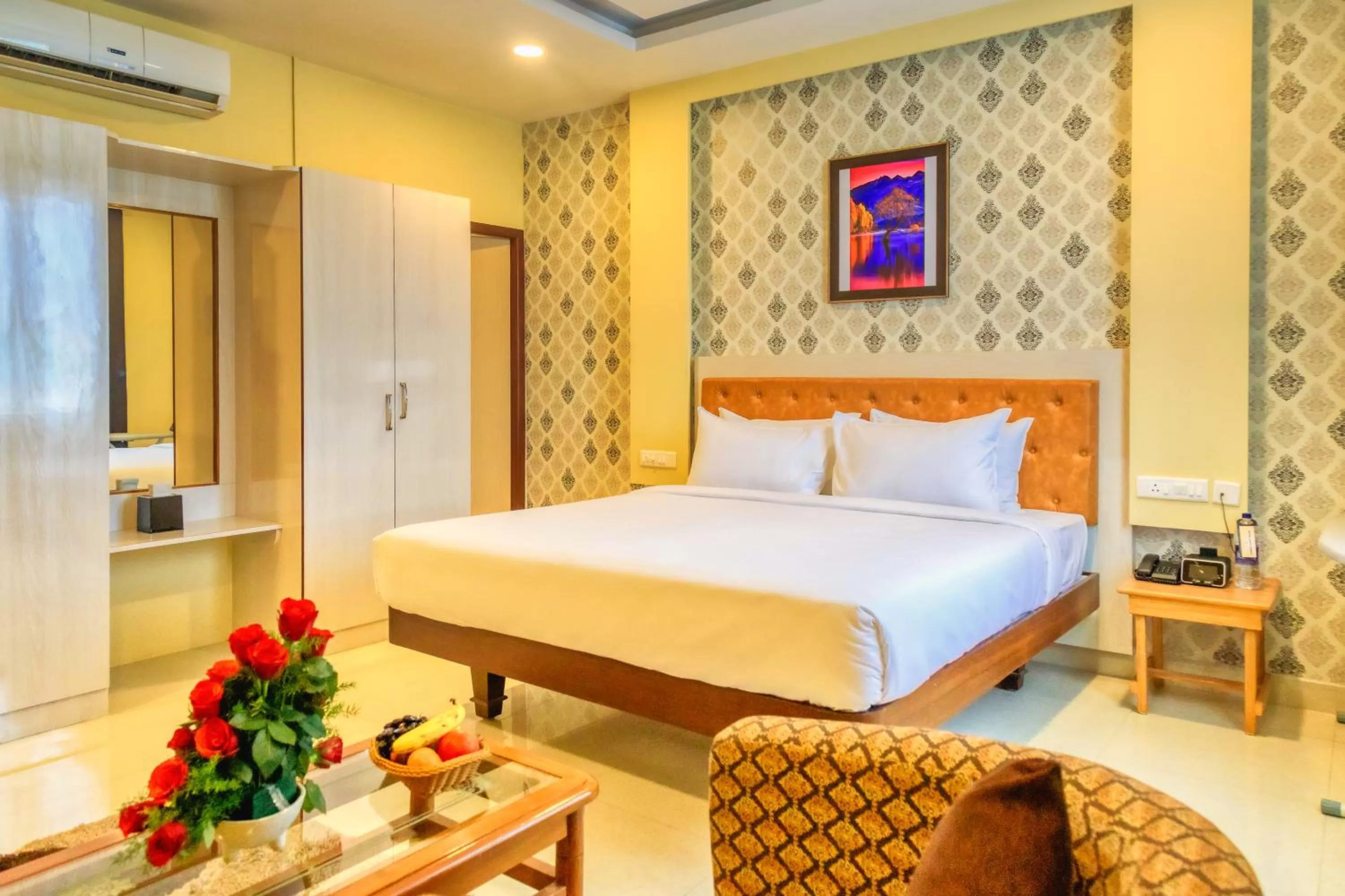 Bed in HOTEL ROYAL GRANDE