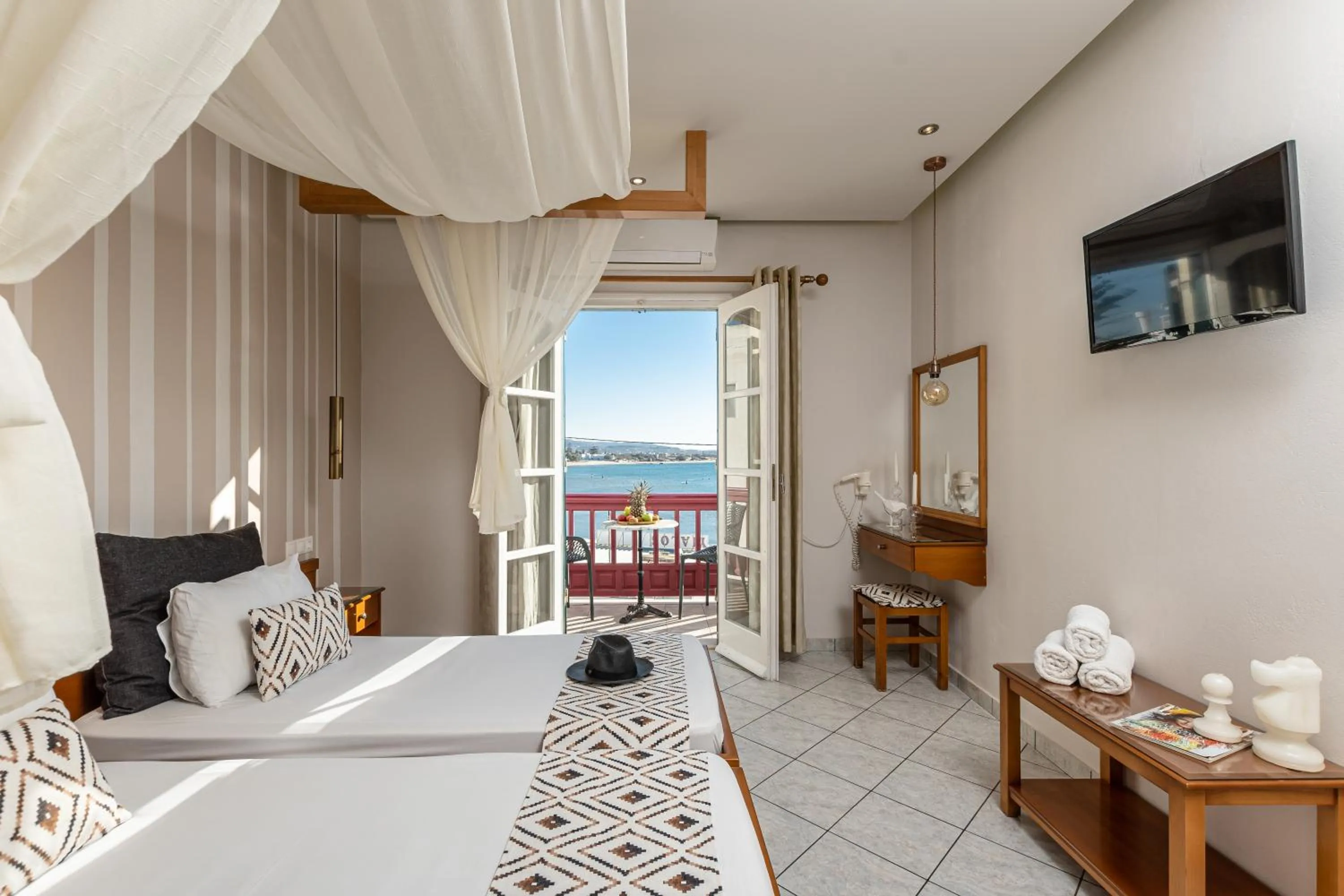 Bed in Hotel Palatia