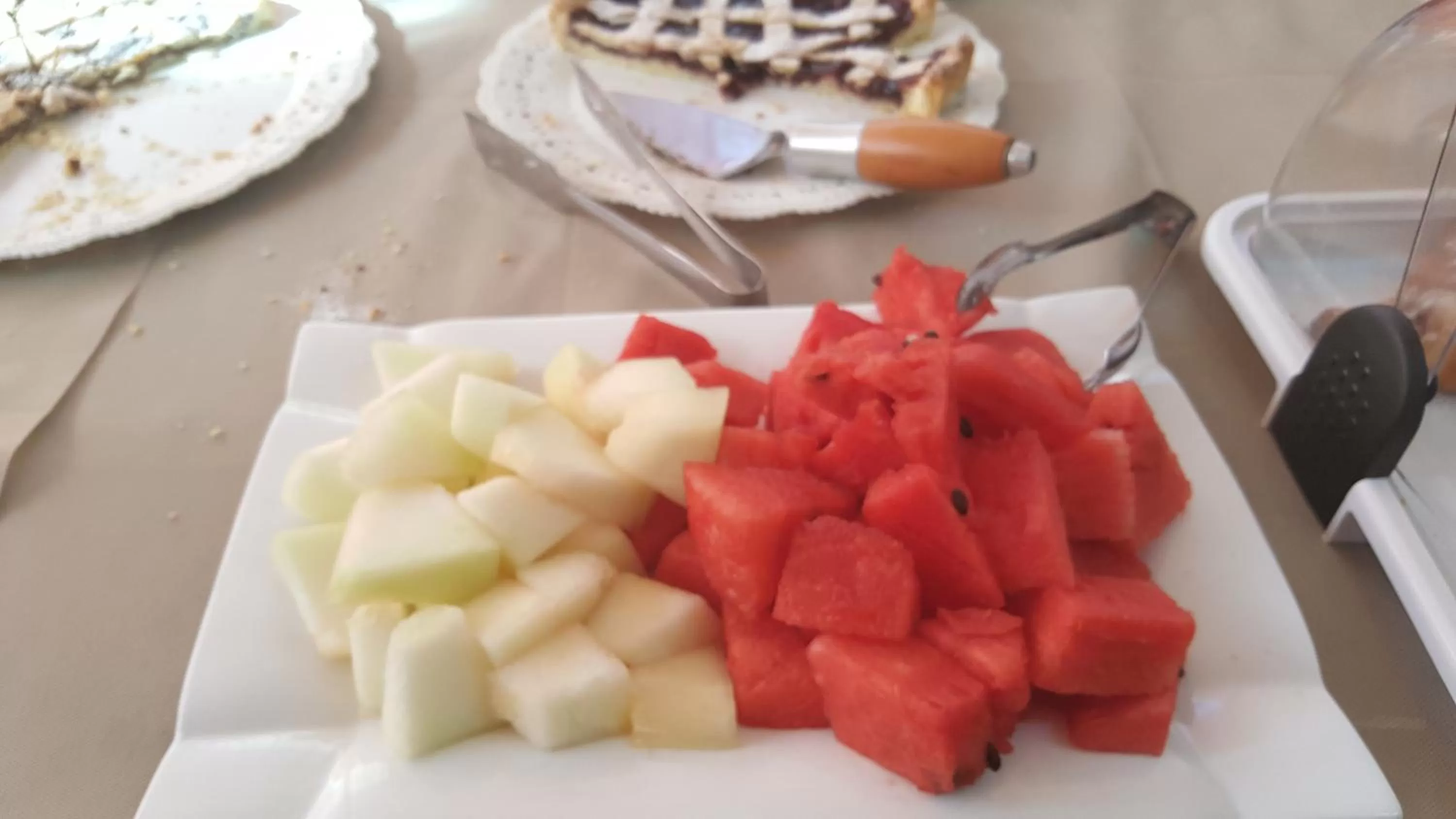 Buffet breakfast, Food in B&B Lu Casale