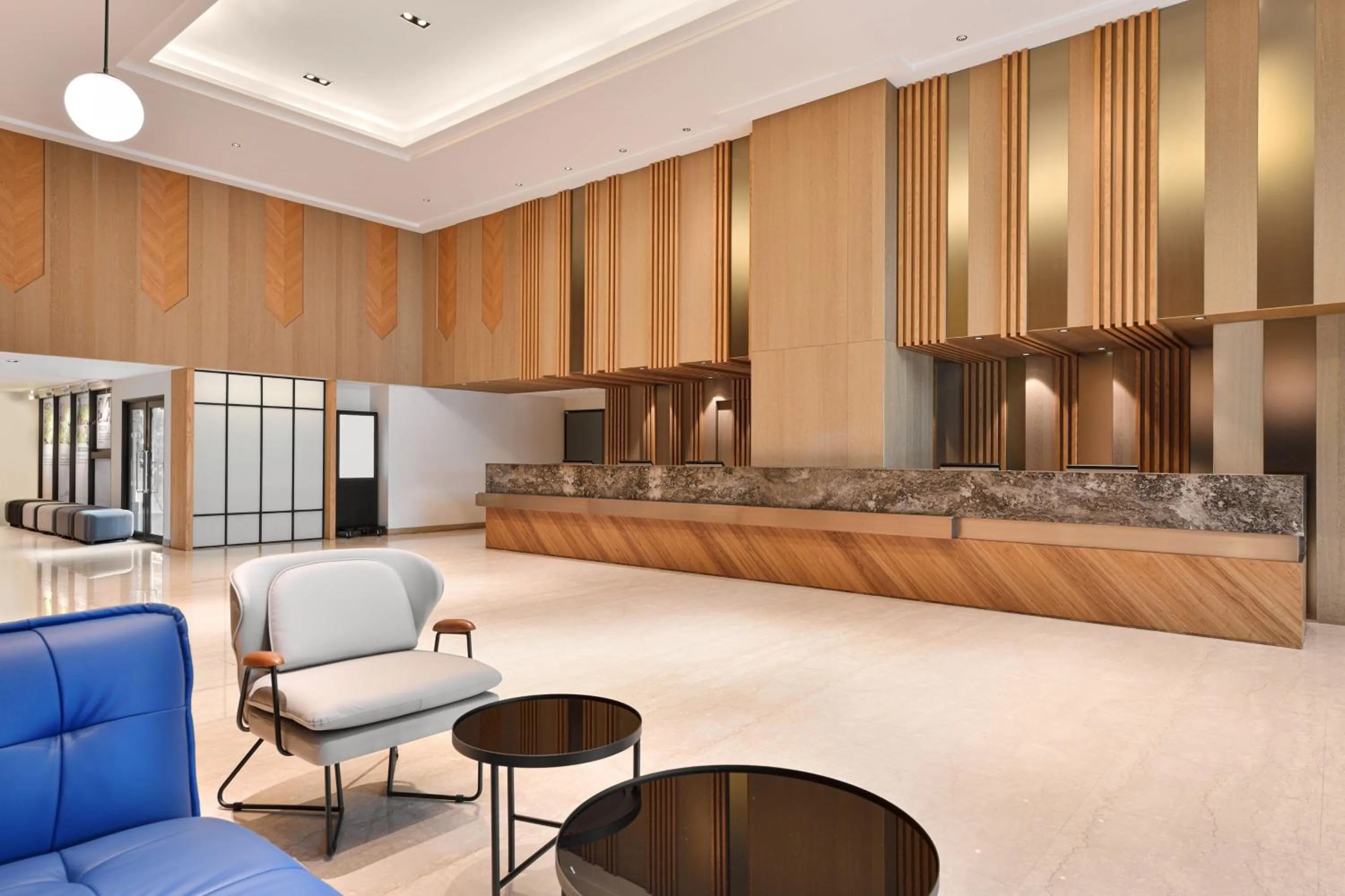 Lobby or reception in Four Points by Sheraton Yilan Jiaoxi