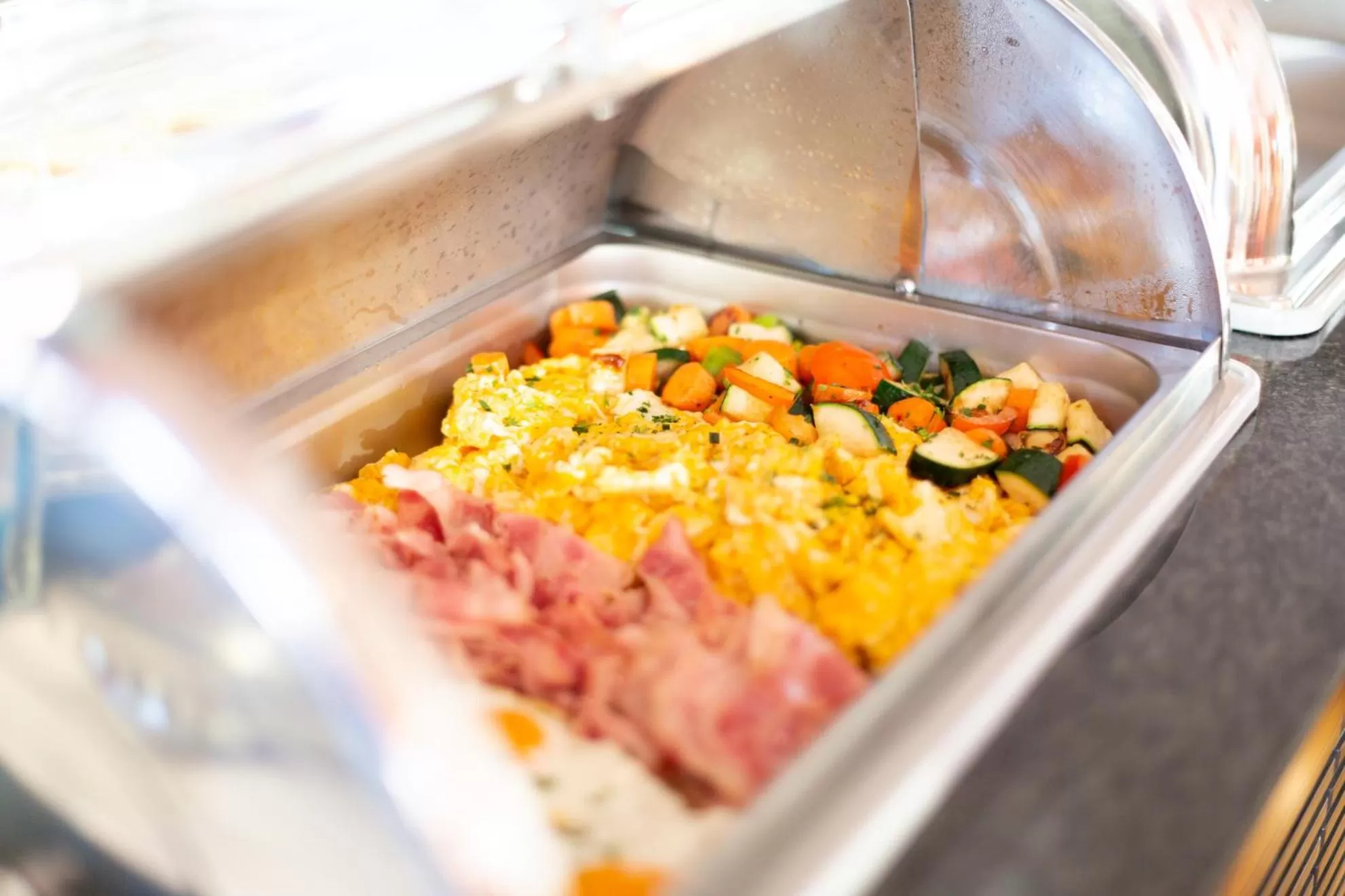 Buffet breakfast in Business Hotel Ambio Gleisdorf