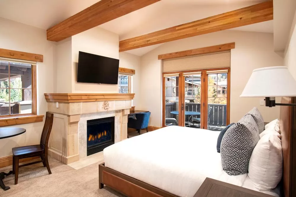 Bed in The Chateaux Deer Valley