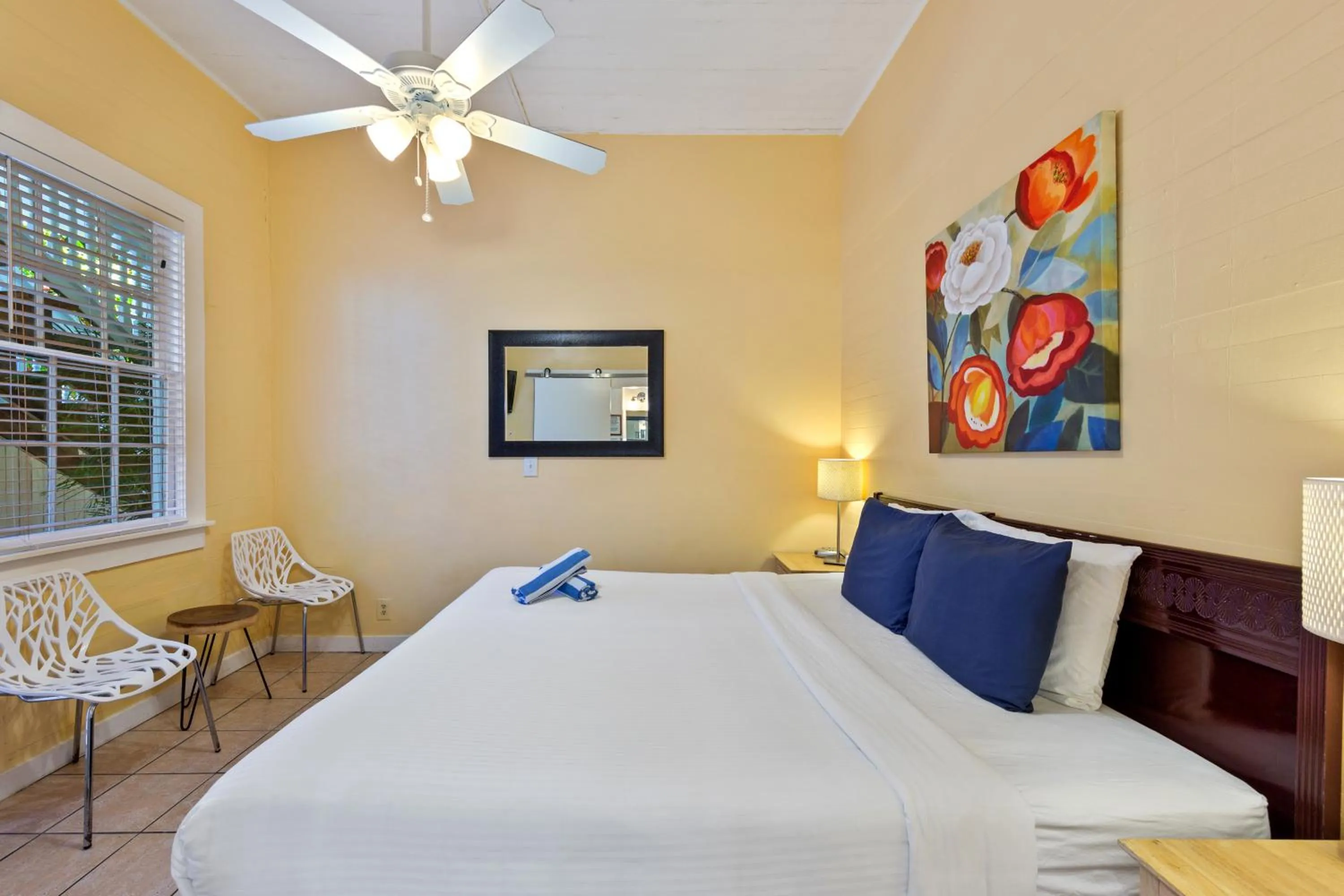 Bed in Wicker Guesthouse