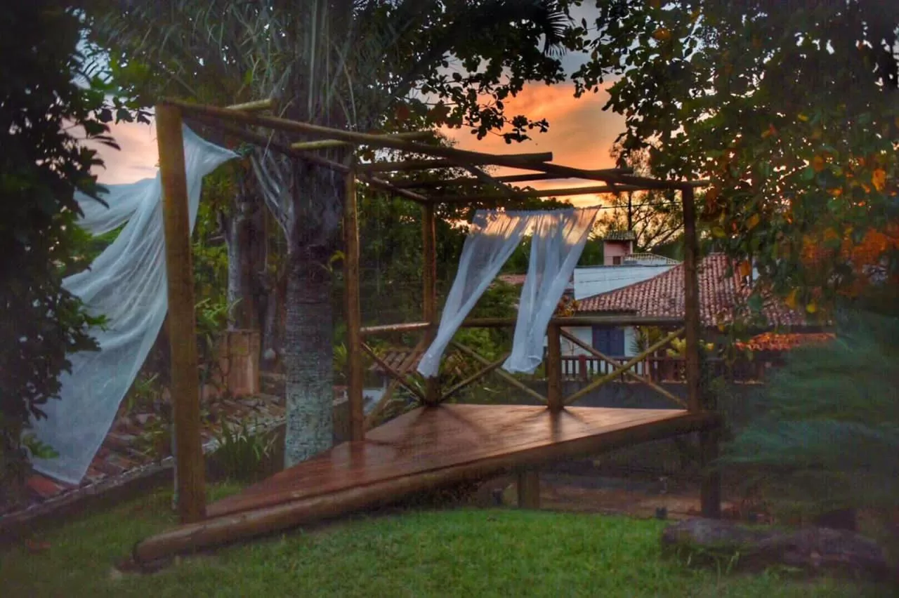 Garden in Pousada Blanca Mar