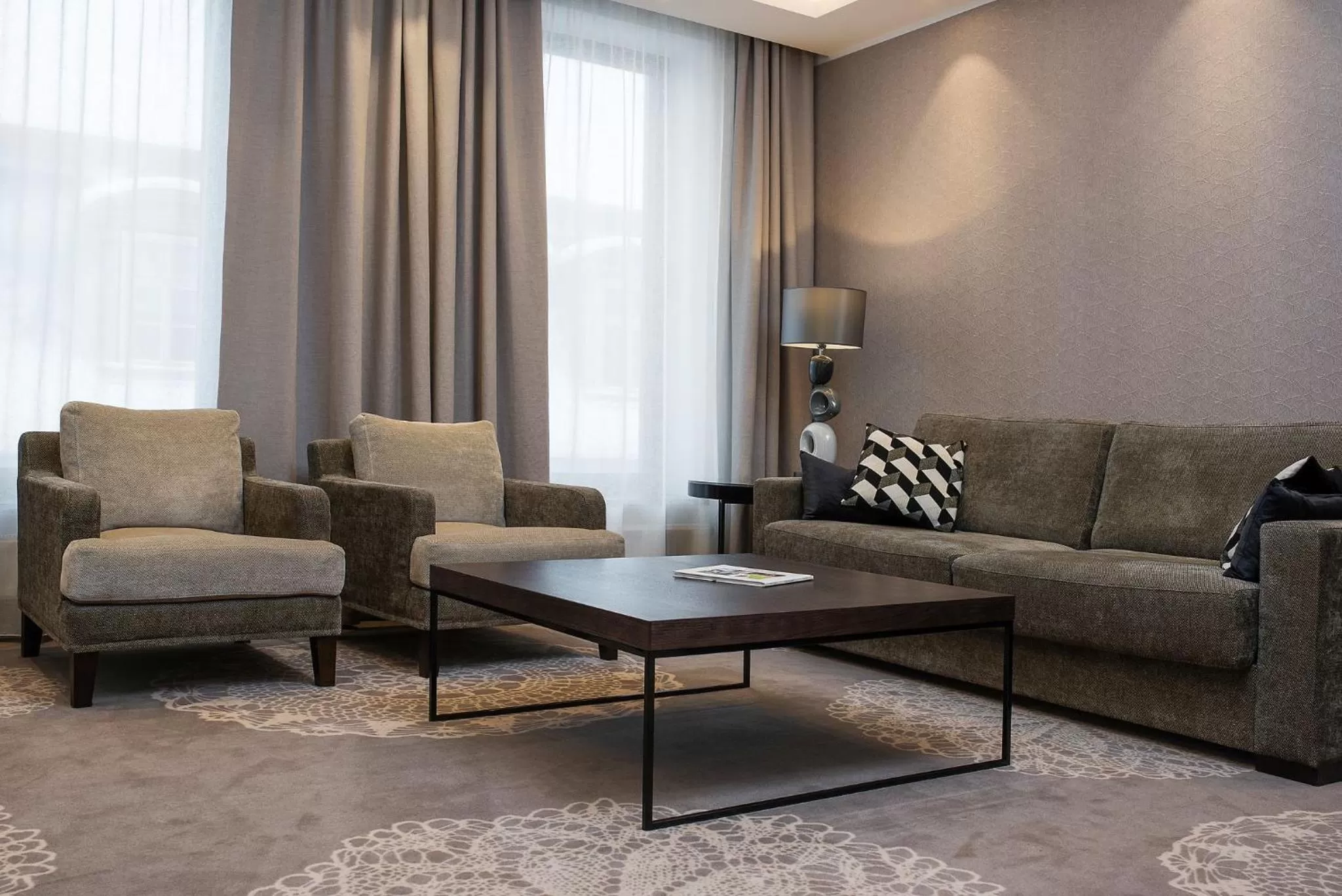 Living room in Lydia Hotel