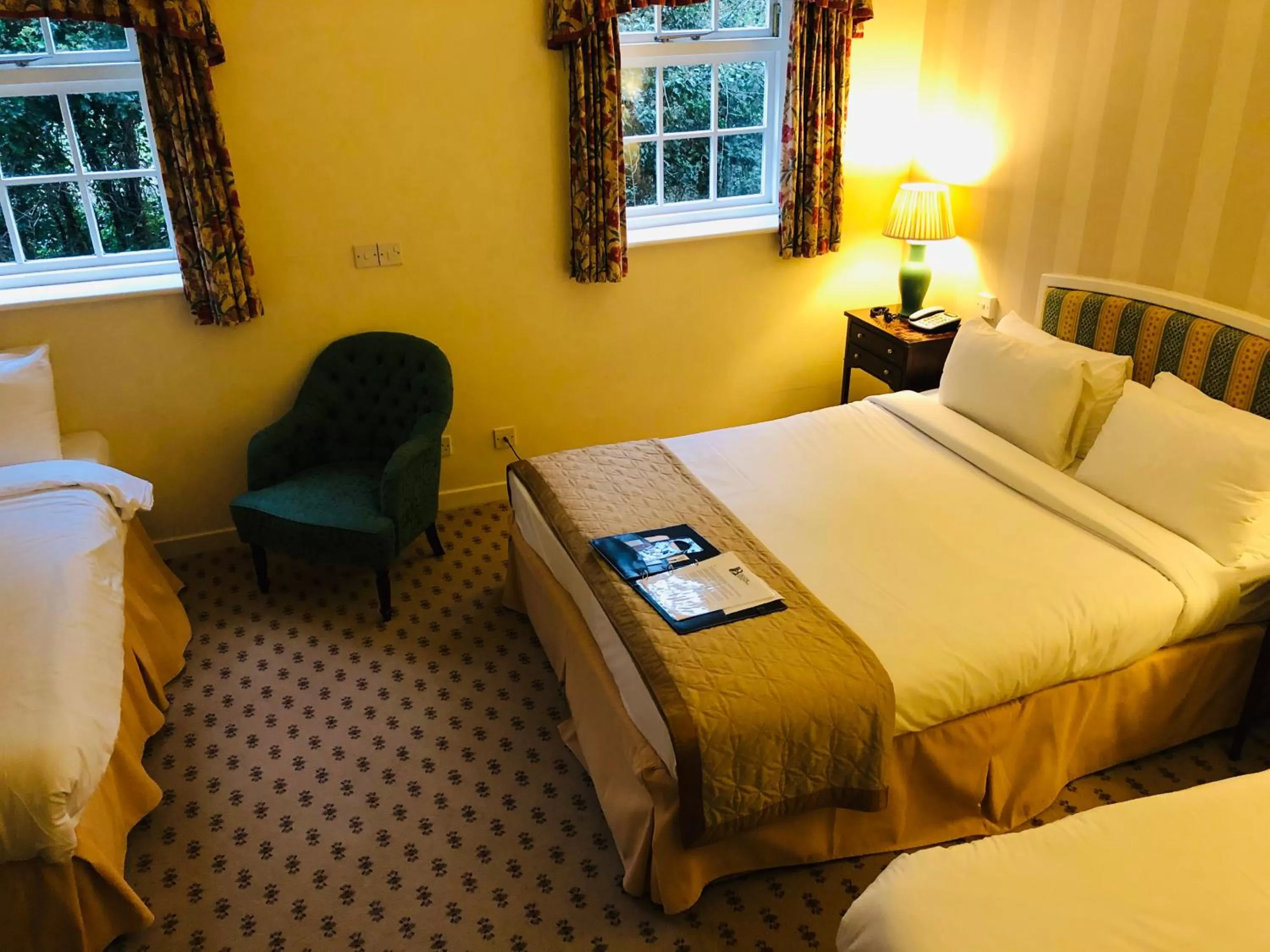 Photo of the whole room, Bed in Marston Farm Hotel