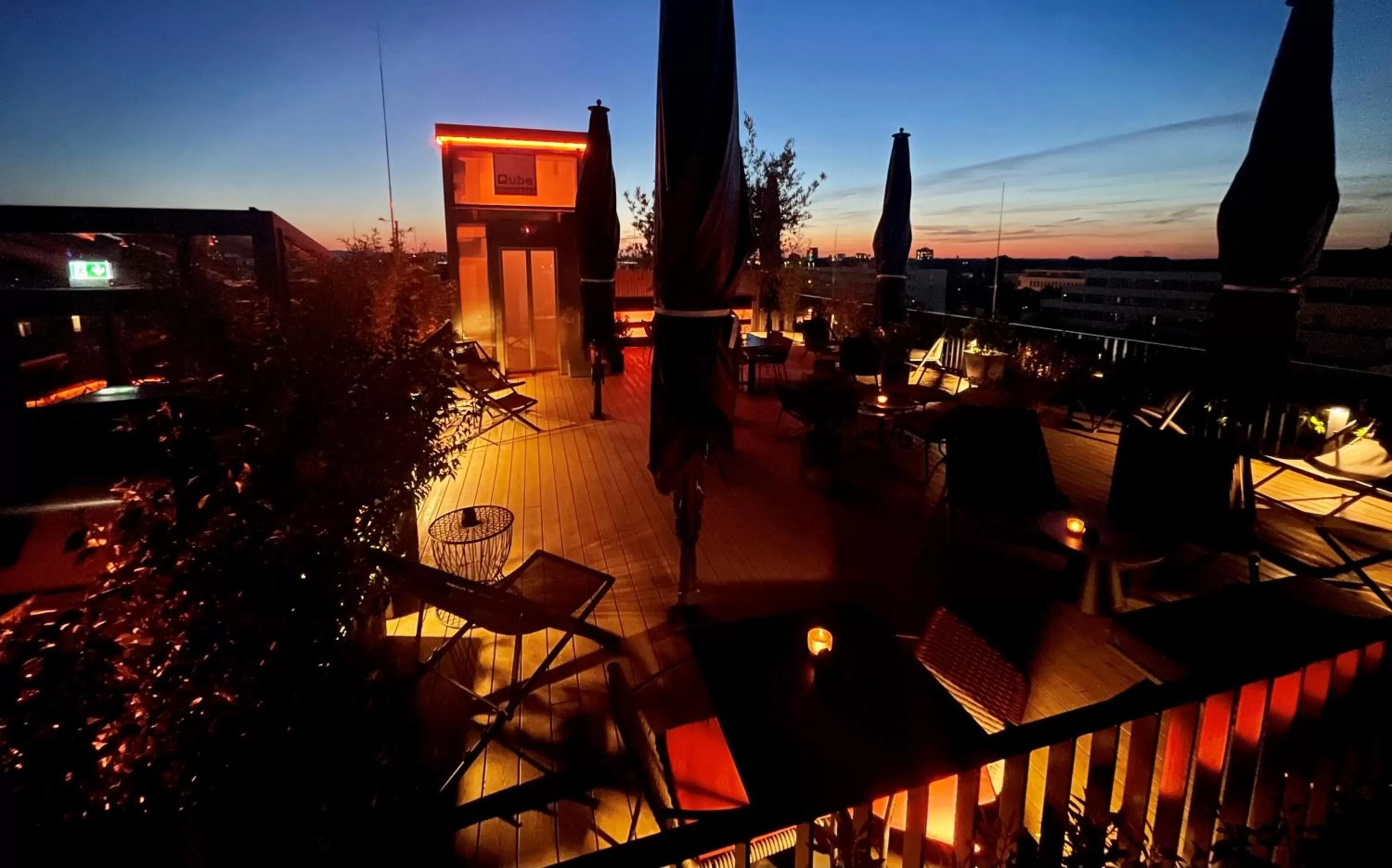 Property building in Qube Hotel Bahnstadt