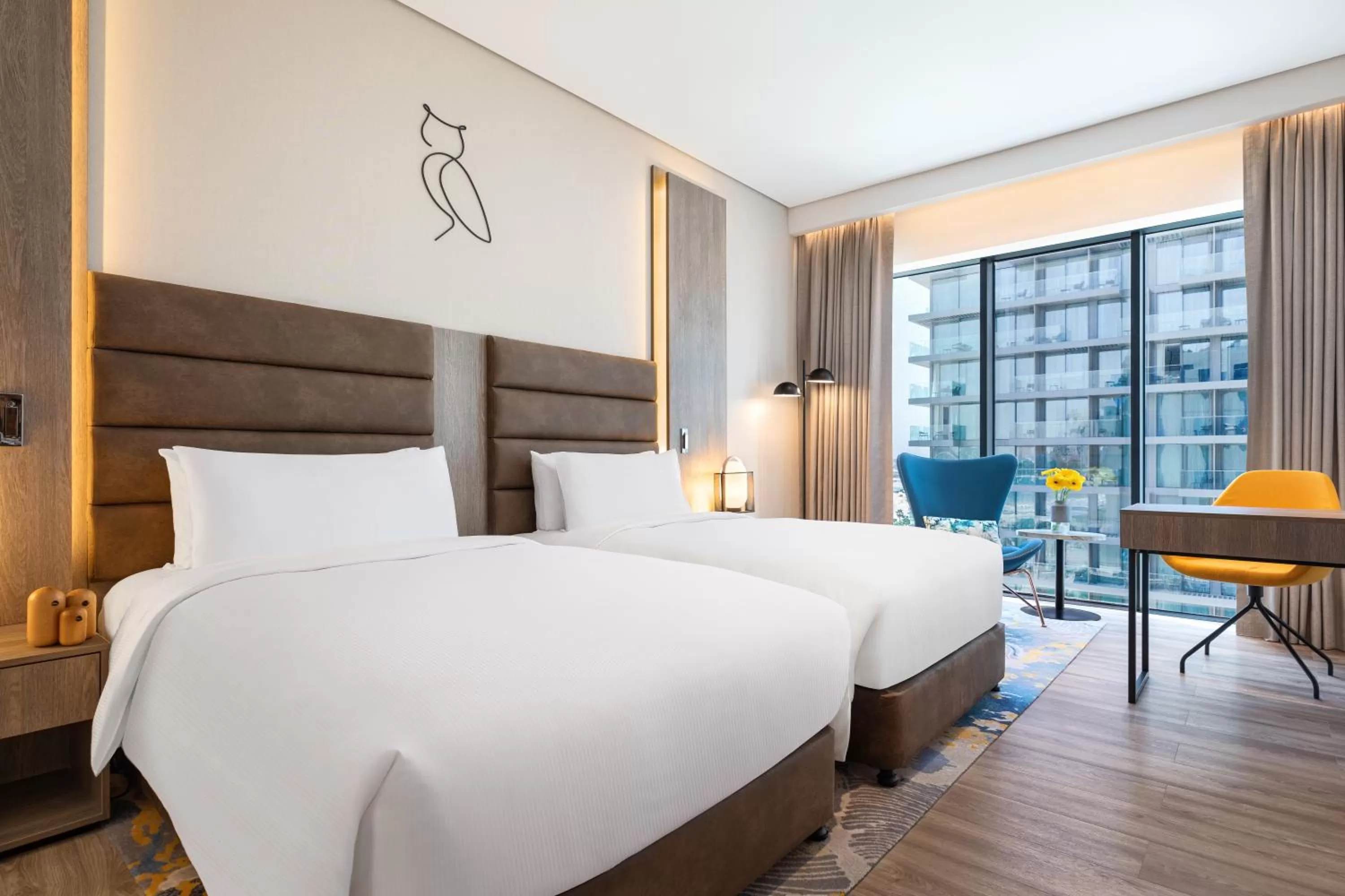 Bedroom, Bed in voco Dubai The Palm by IHG