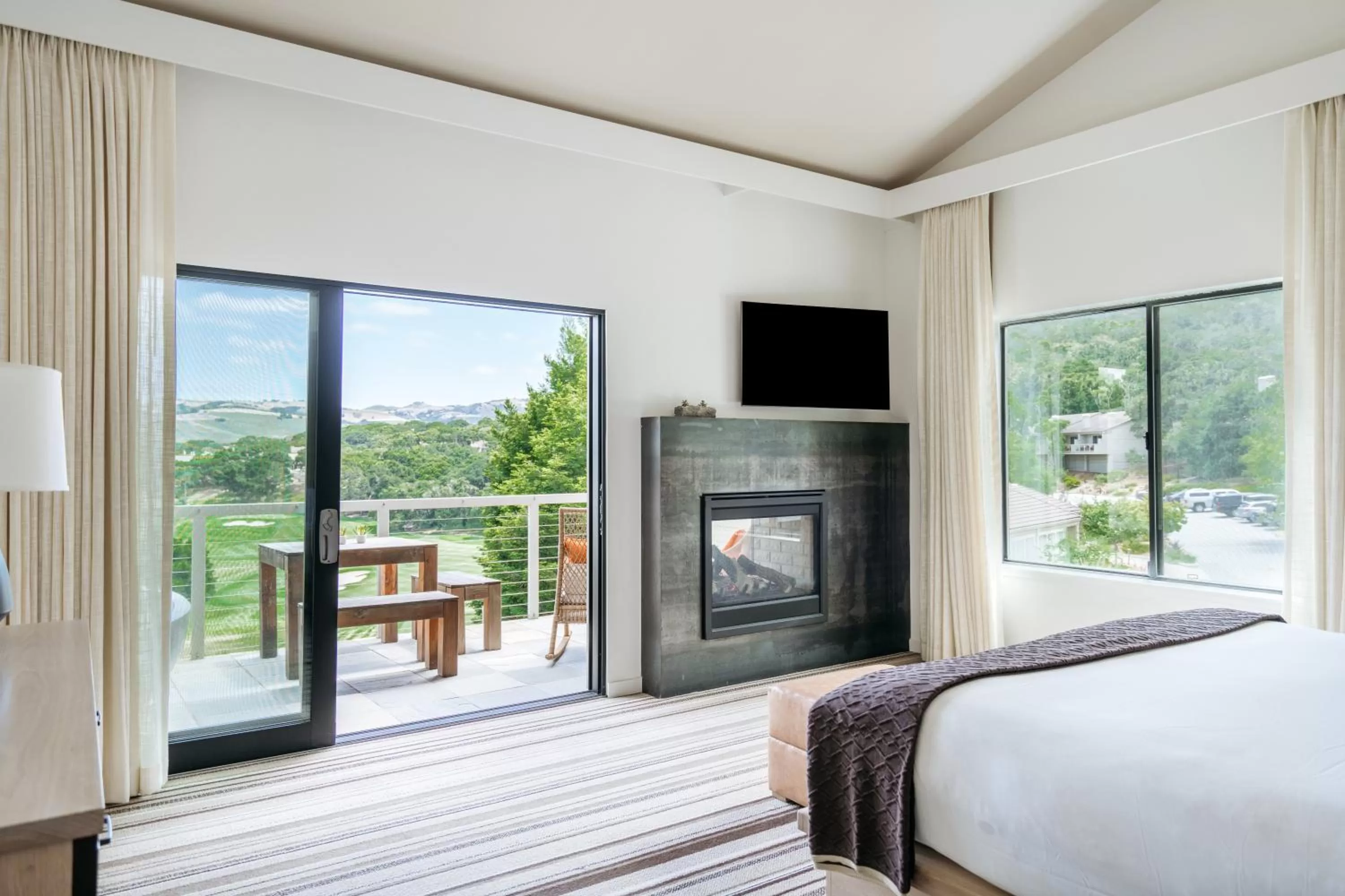 Bedroom, Bed in Carmel Valley Ranch, in The Unbound Collection by Hyatt