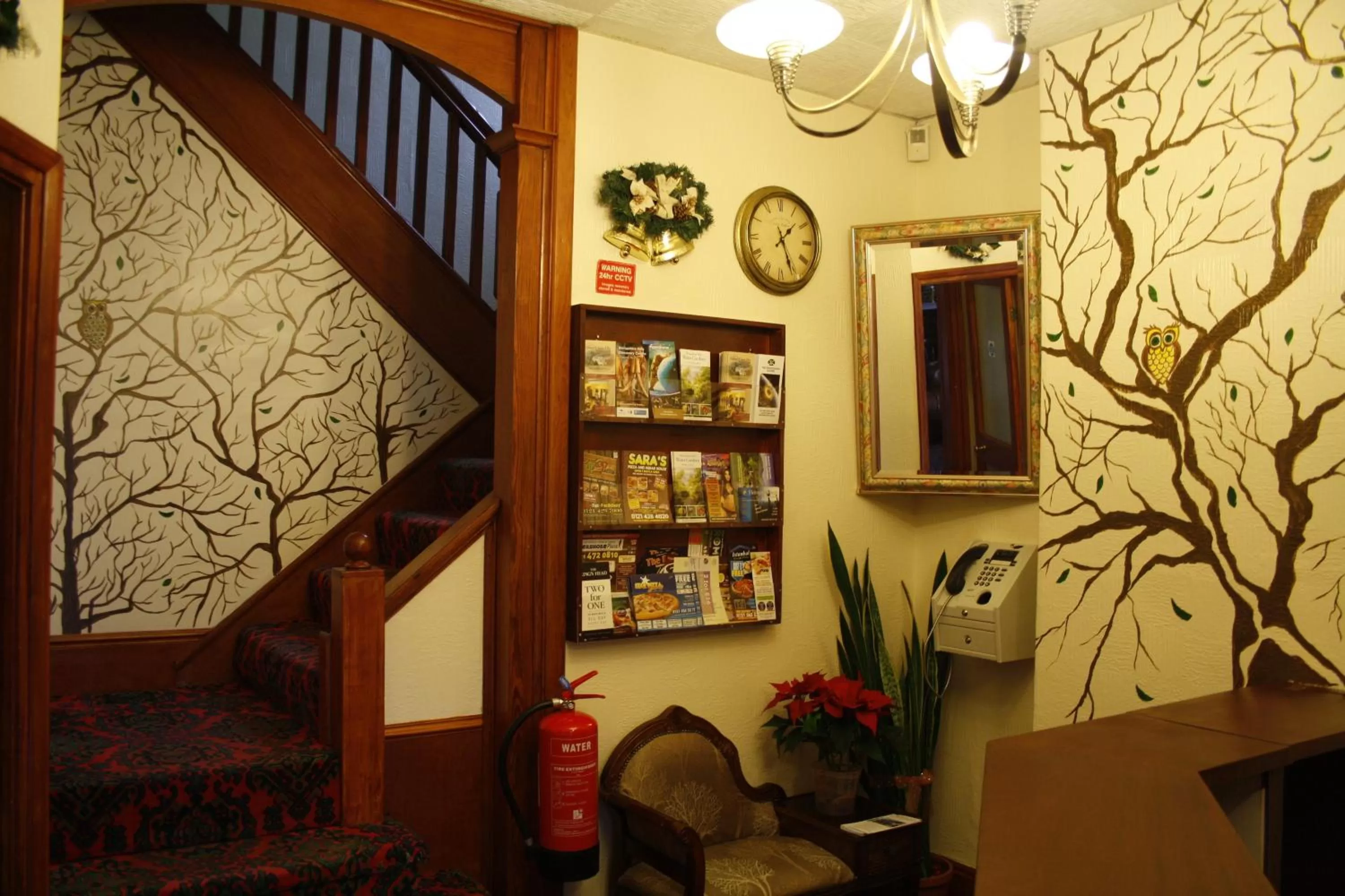 Decorative detail in Woodlands Hotel