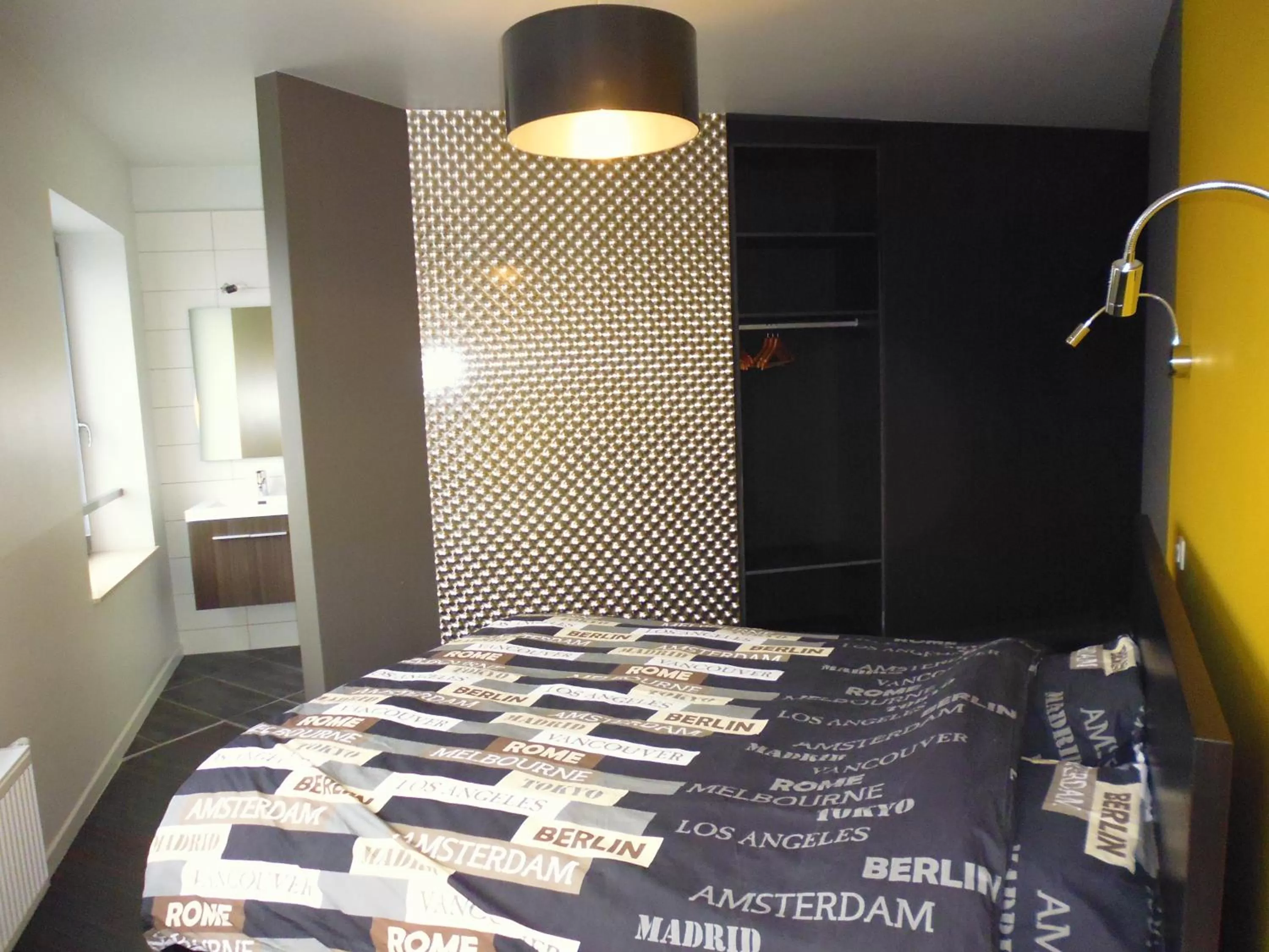 Bed in Gîte Les 4 Vins