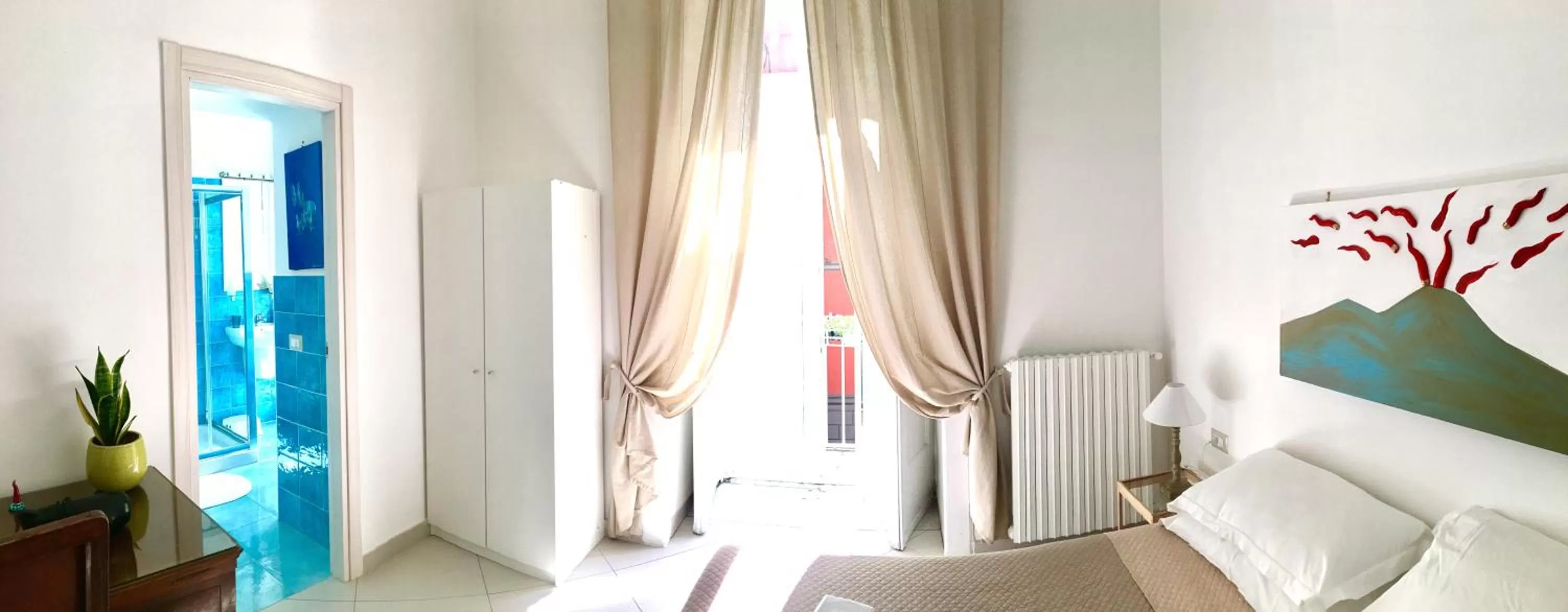 Photo of the whole room in B&B Arte e Musei