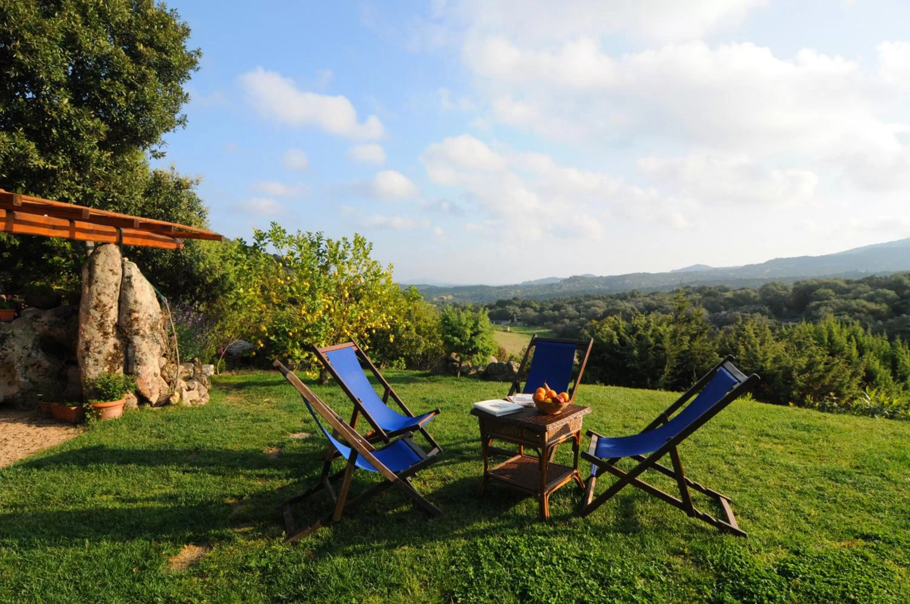 Garden in B&B La Murichessa