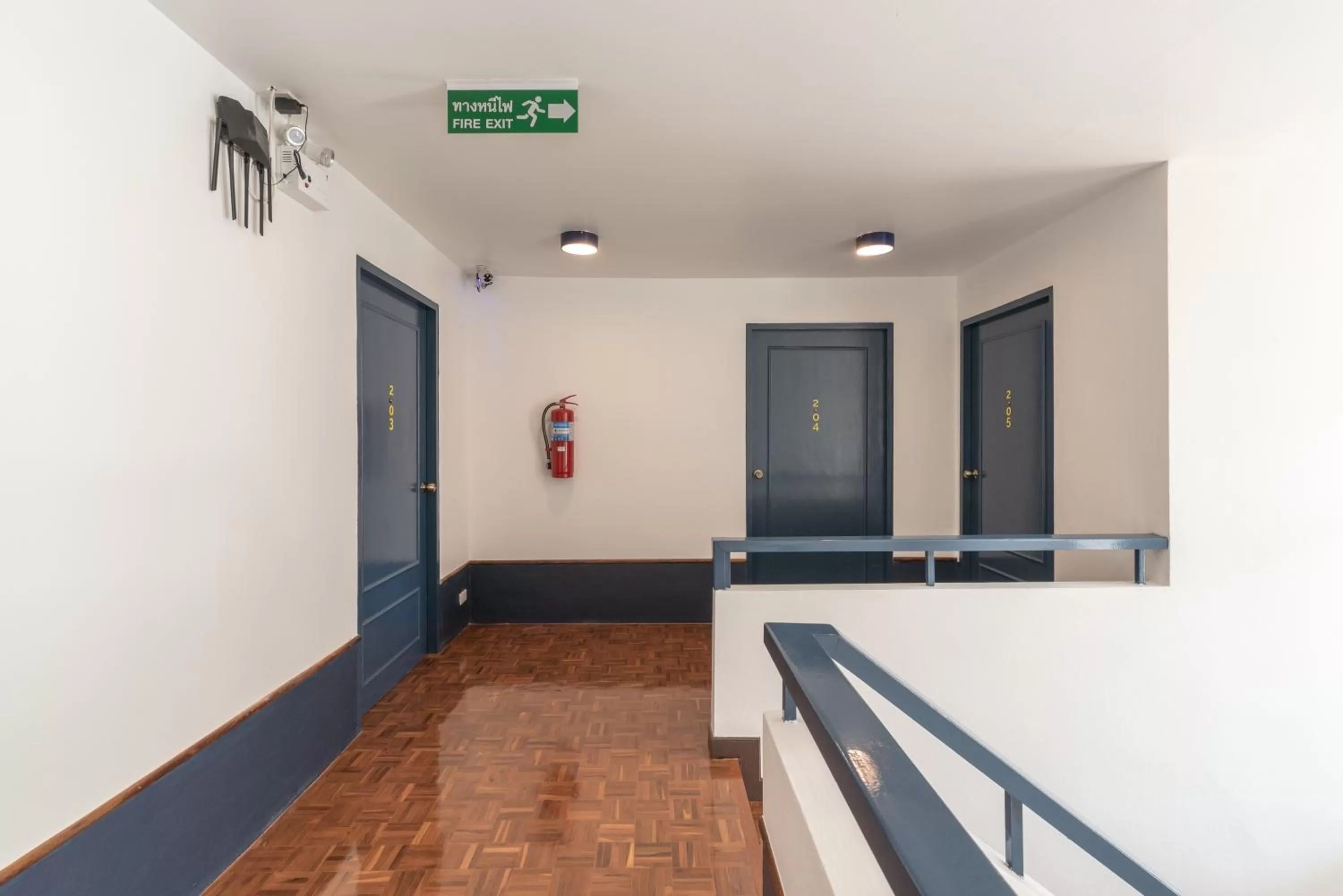 Balcony/Terrace in The Mellow Pillow Hotel @ Chiang Mai Gate