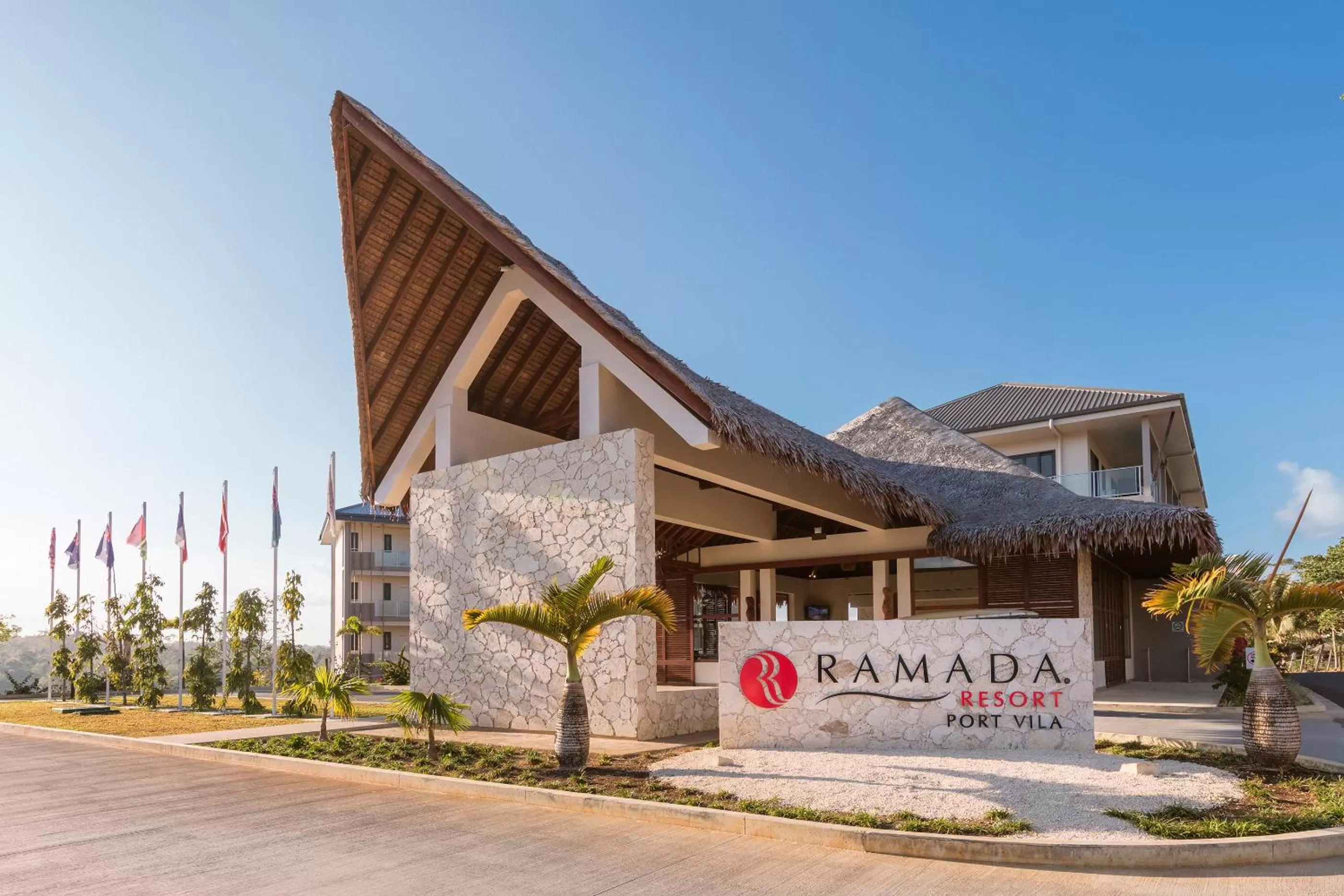 Facade/entrance in Ramada Resort by Wyndham Port Vila