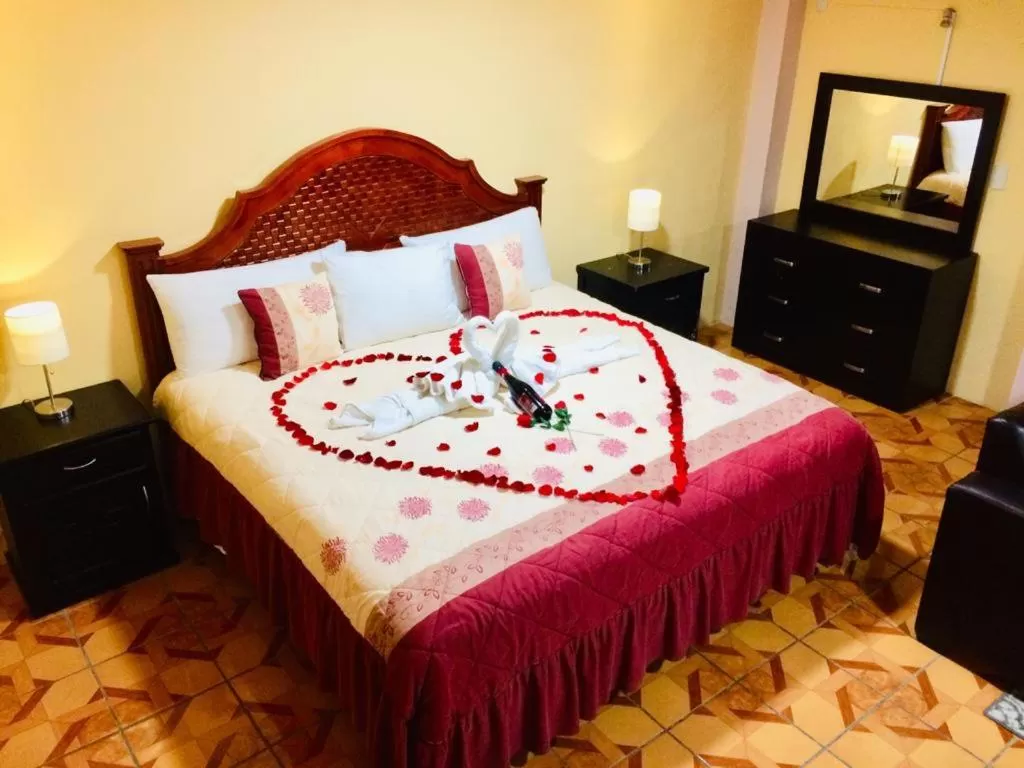 Bed in HOTEL EDELMIRA