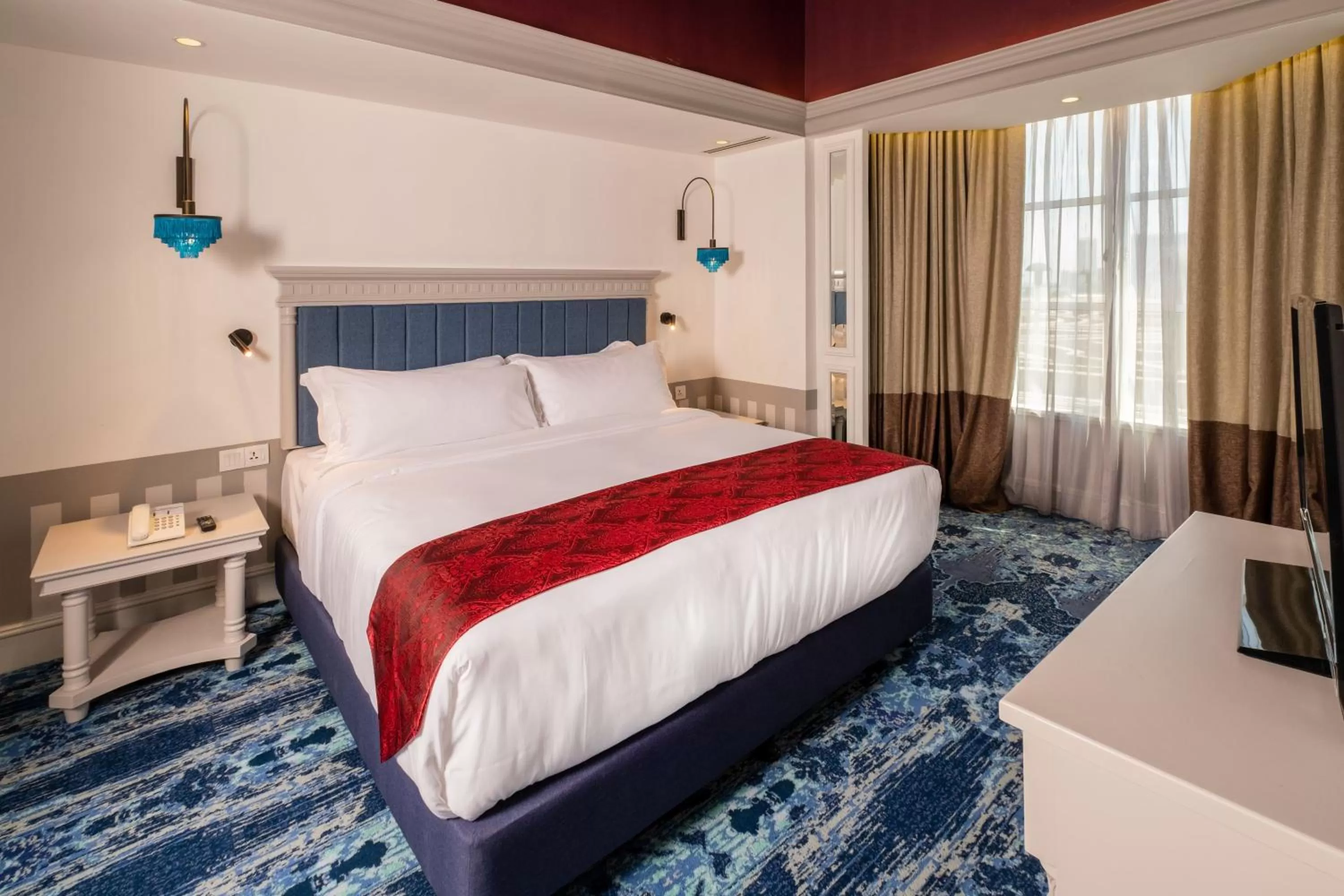 Bed in Grand Swiss-Belhotel Melaka