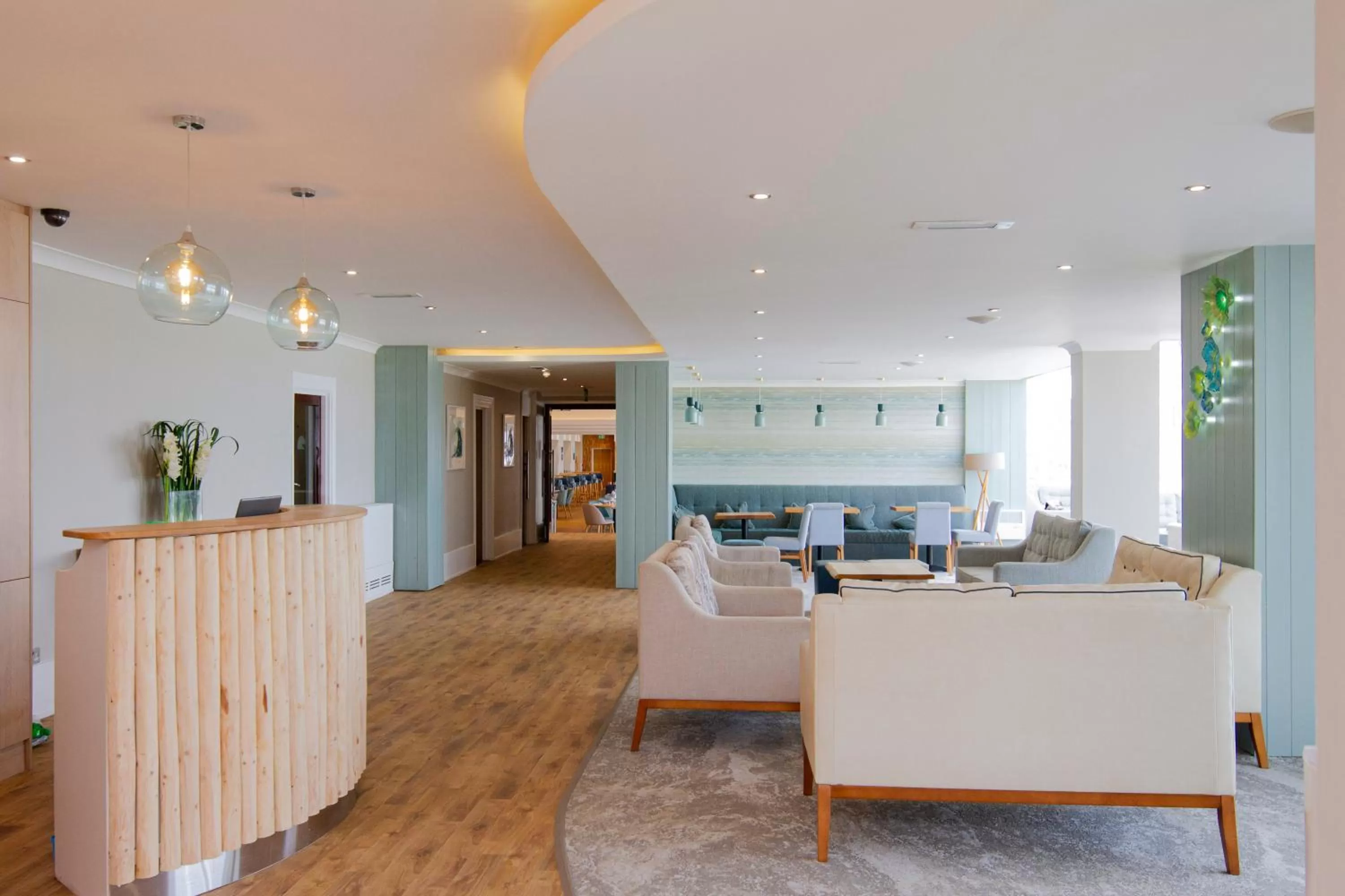 Lobby or reception in Esplanade Hotel