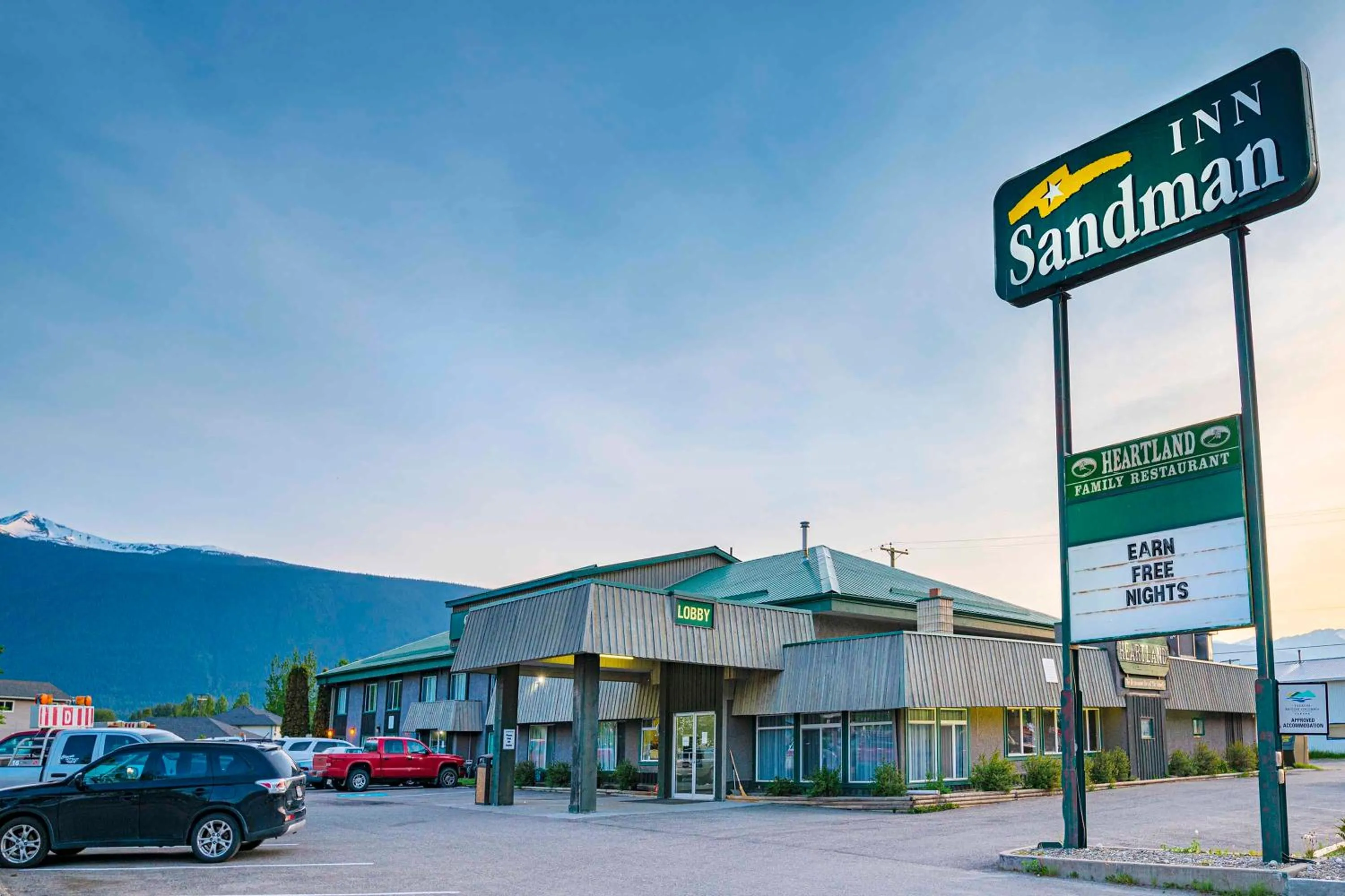 Property building in Sandman Inn McBride