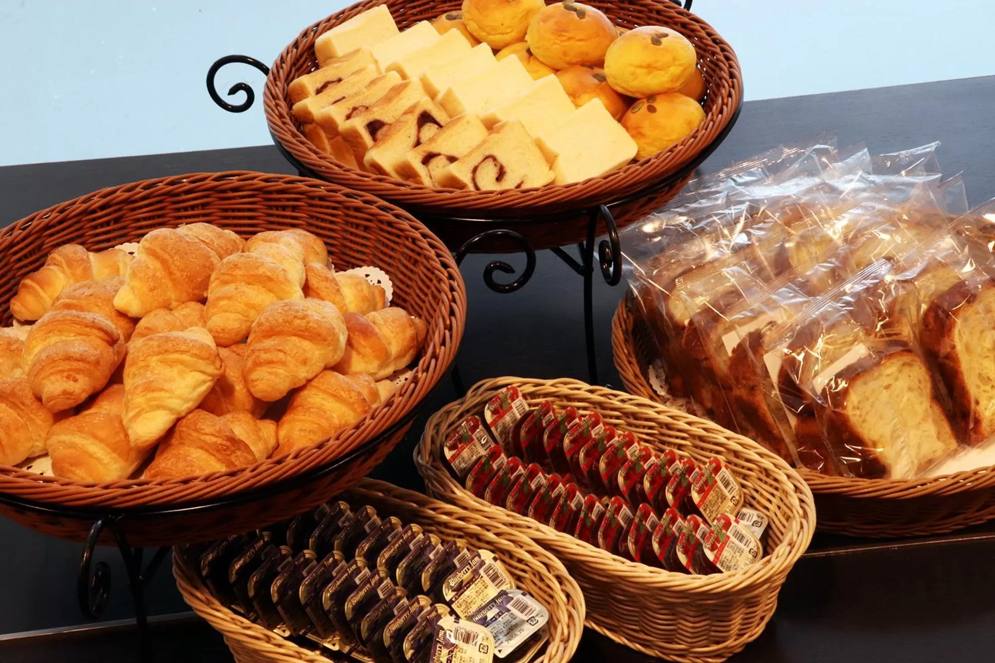 Continental breakfast in JR Inn Sapporo