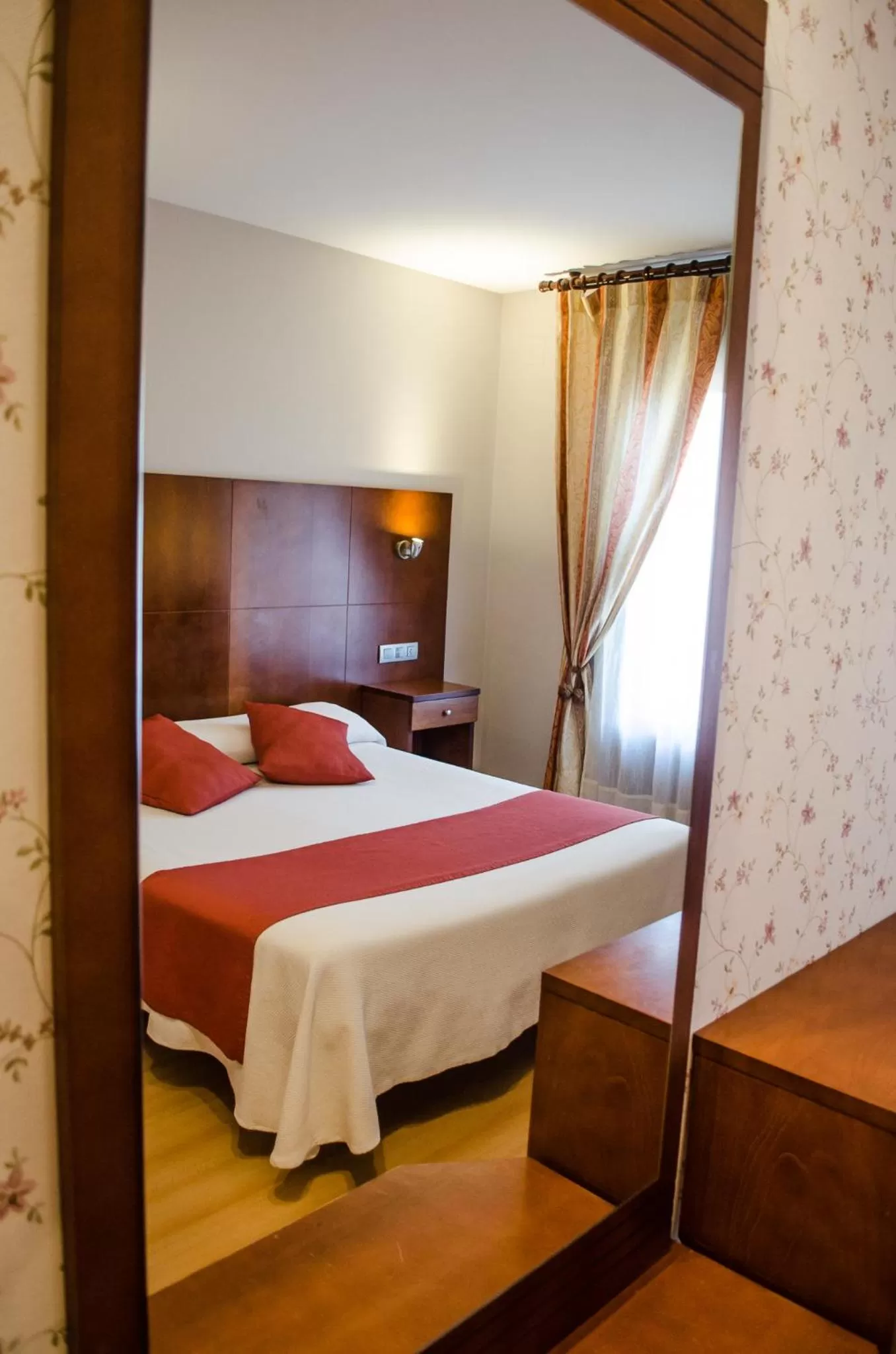 Bed in Hotel Jaqués