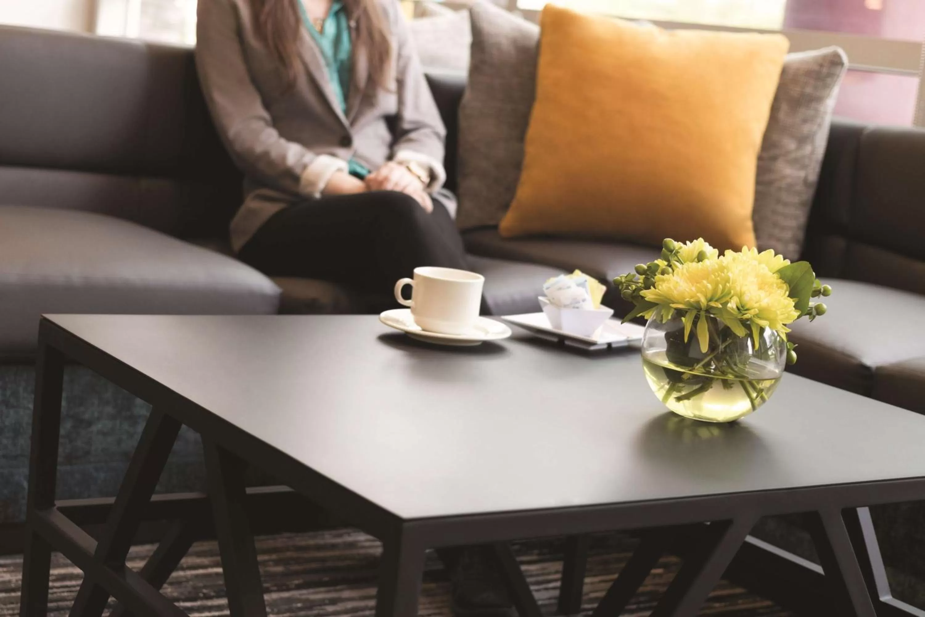 Lobby or reception in Hyatt Place Chicago O'Hare Airport