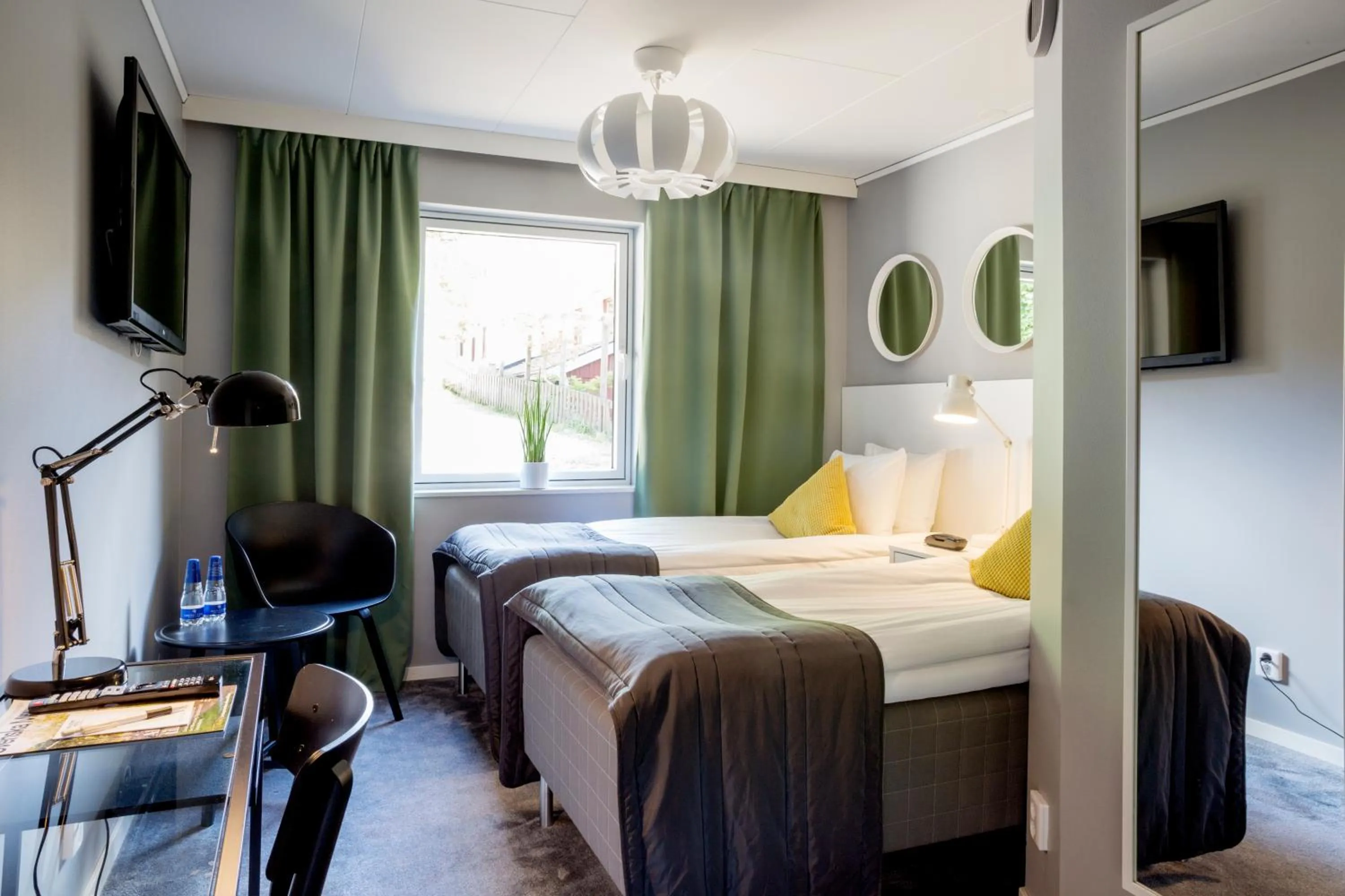 Photo of the whole room, Bed in Welcome Hotel Barkarby