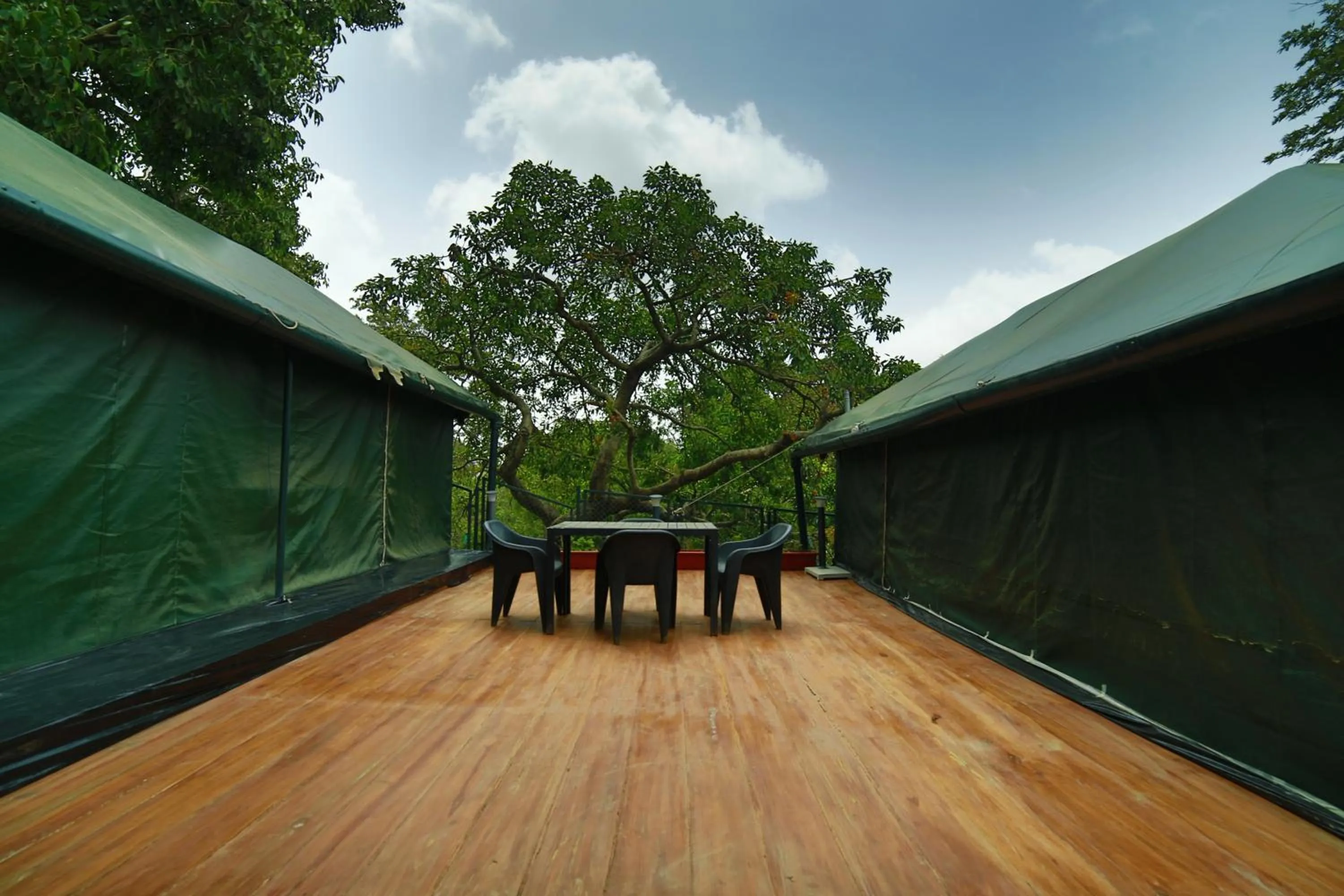 Facade/entrance in The Colonial Manek Manor By SAH