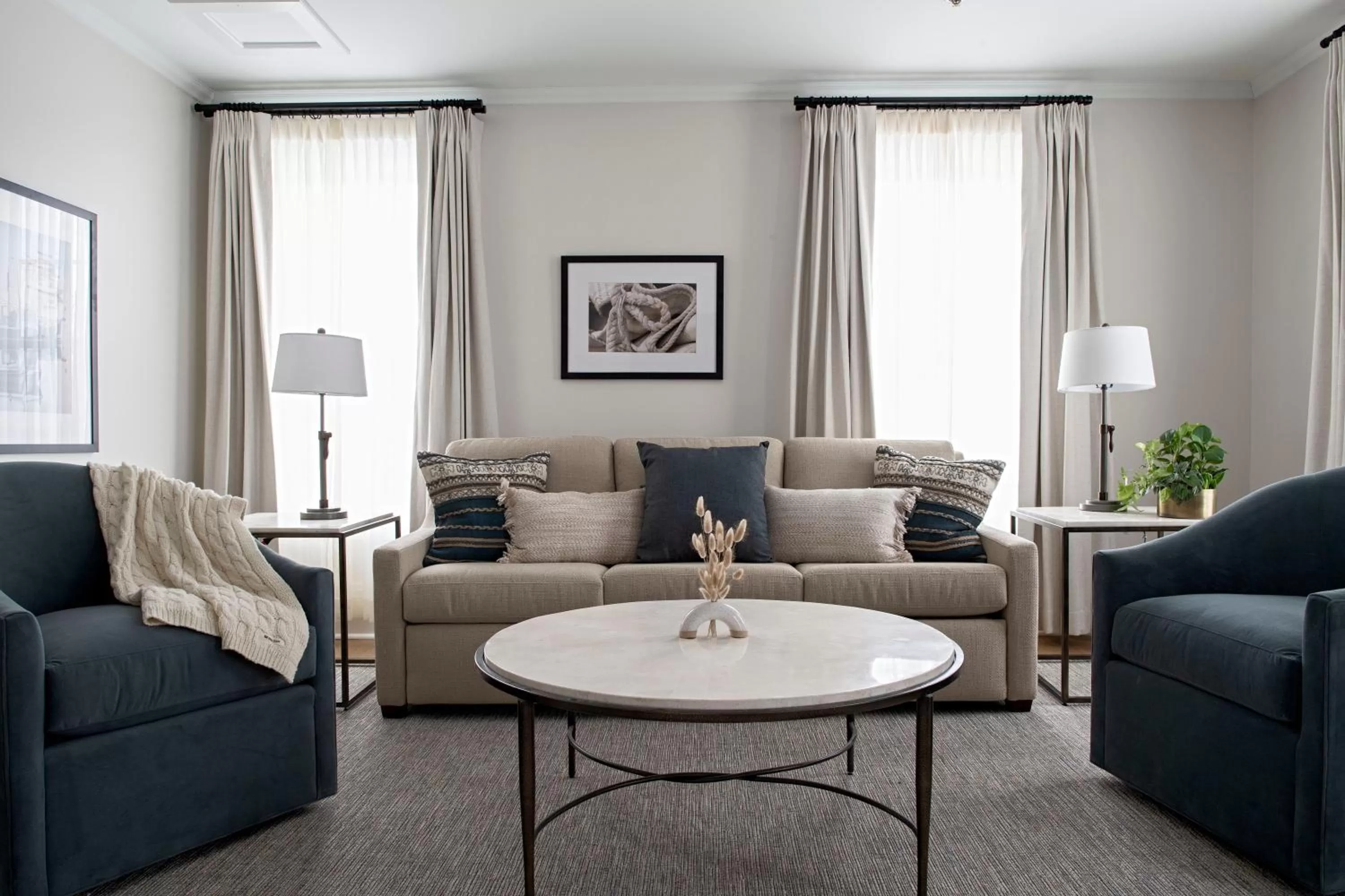 Living room, Seating Area in The Federal