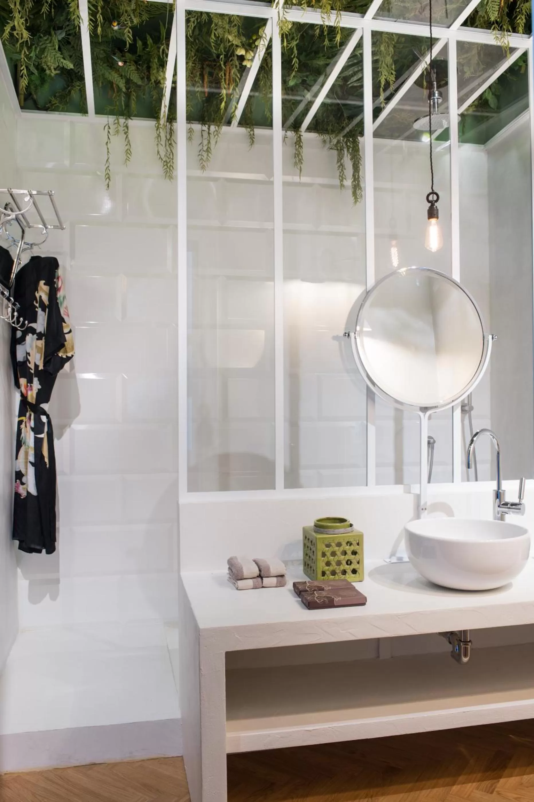 Bathroom in Velona's Jungle Luxury Suites