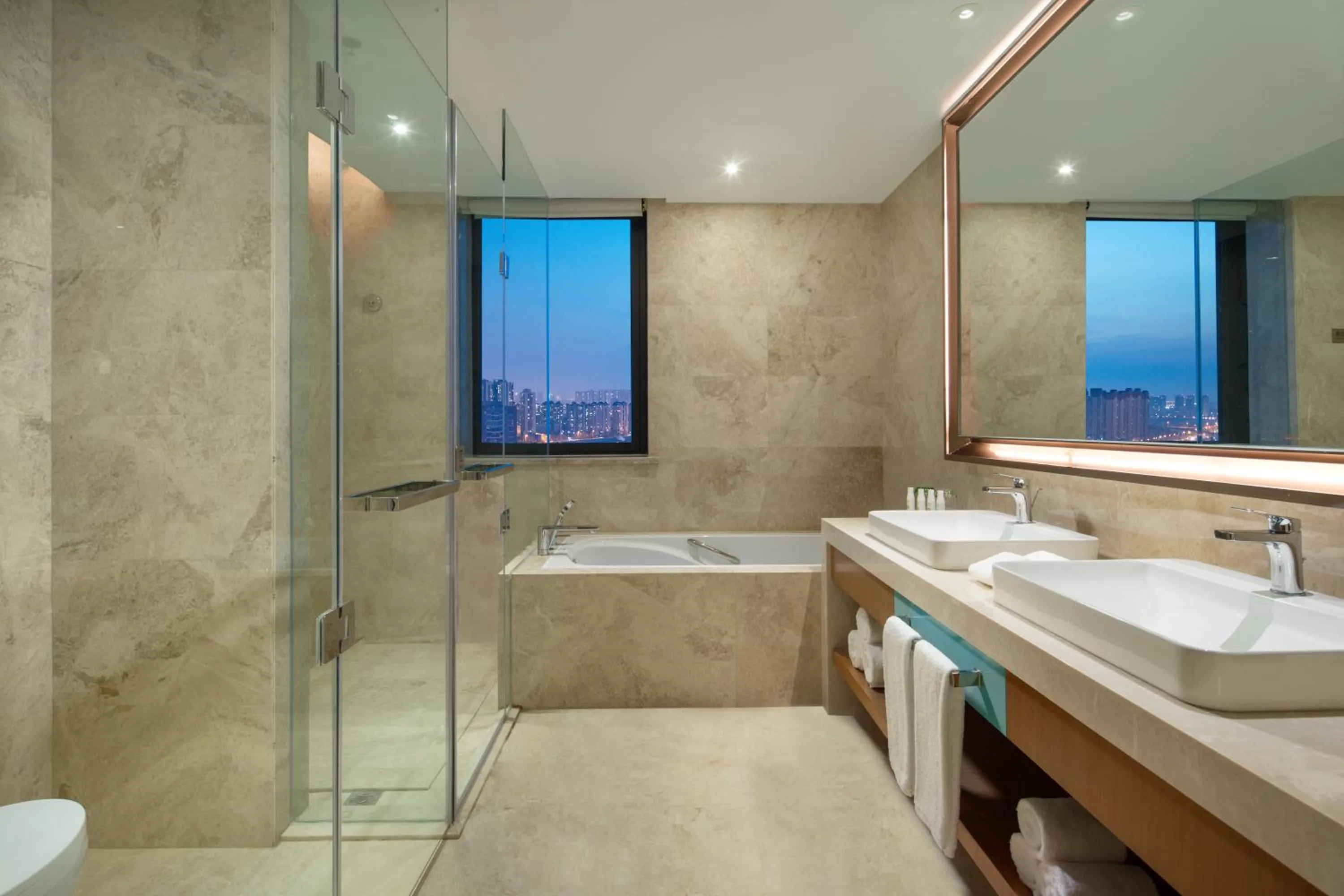 Bathroom in Holiday Inn Tianjin Xiqing by IHG