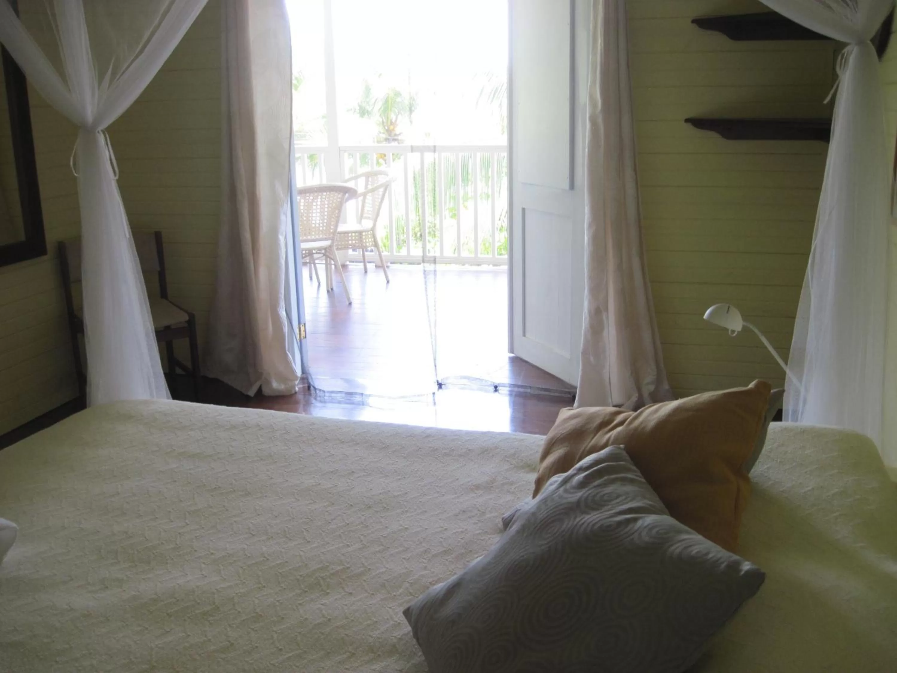 Bed in Sand Dollar Beach Bed & Breakfast