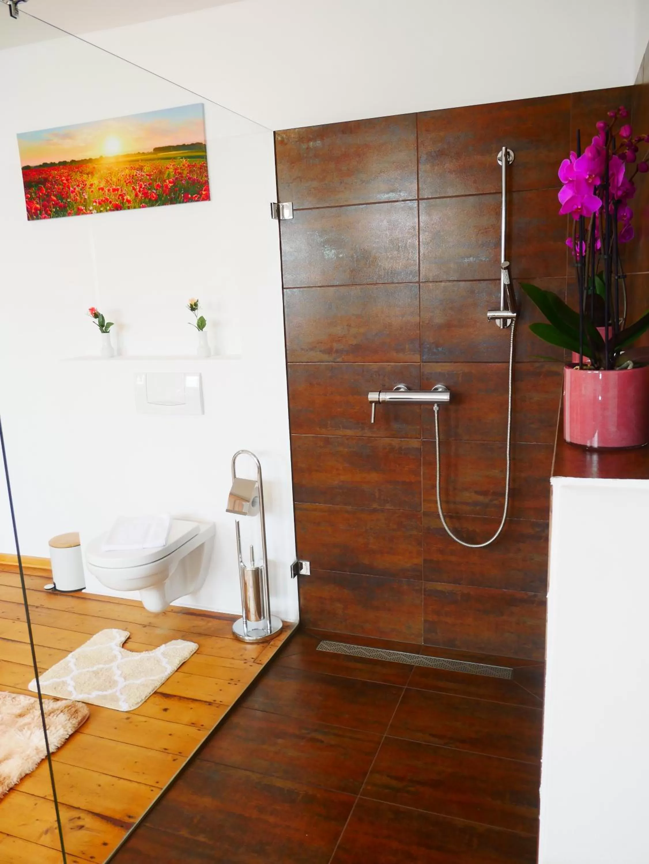 Shower, Bathroom in Pension Helma