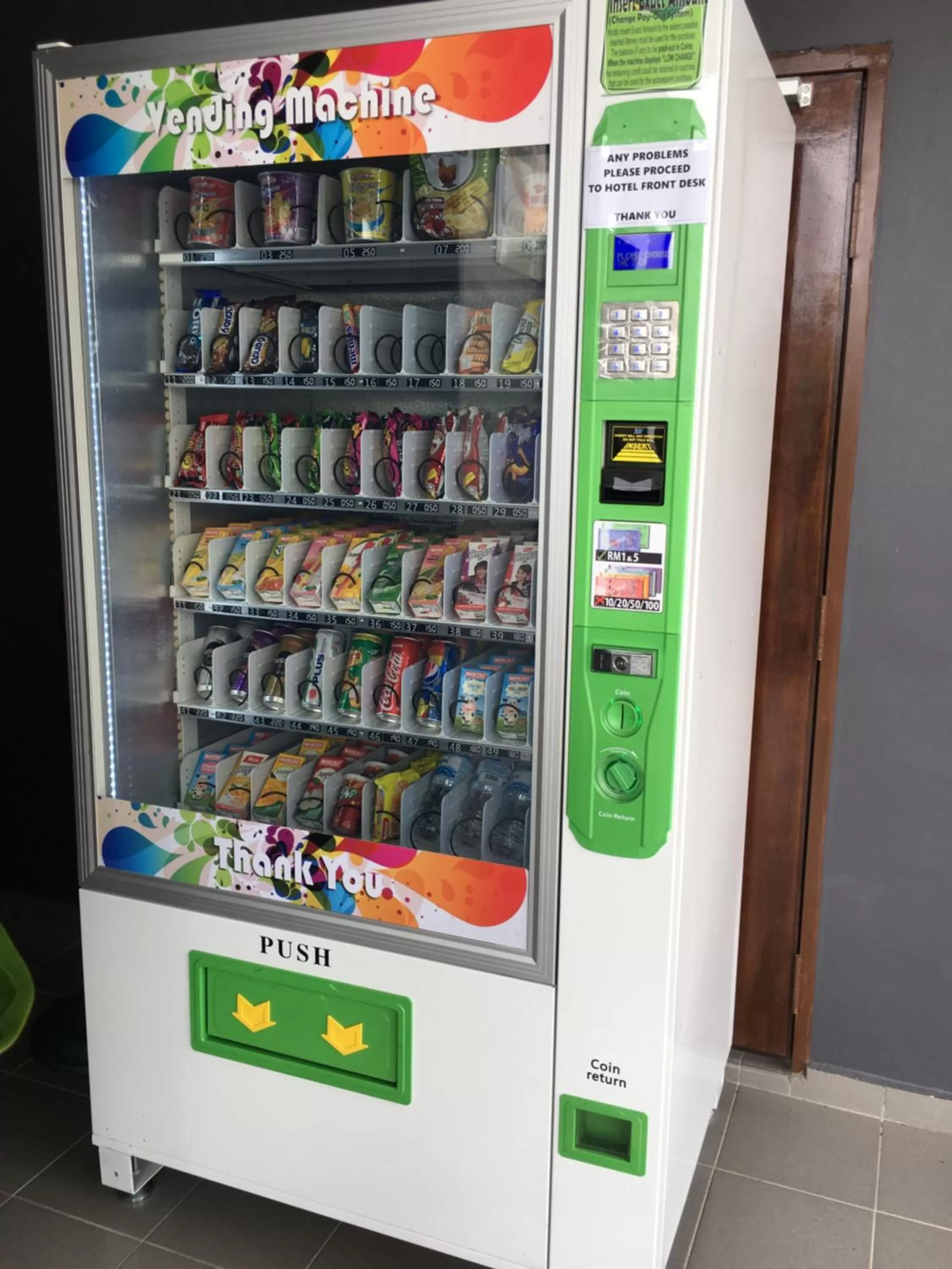 vending machine in Sp Central Hotel