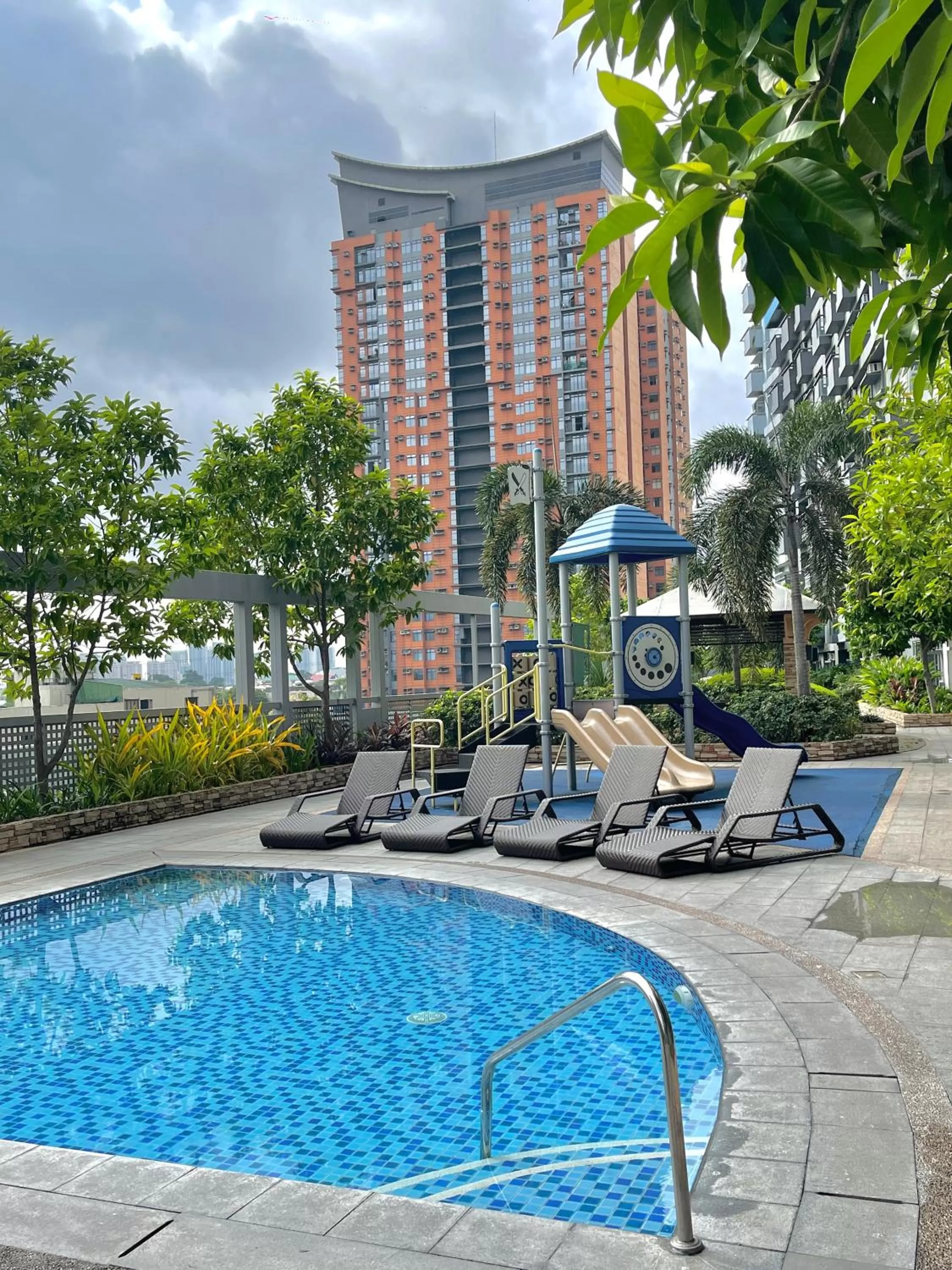 Day, Swimming Pool in Cubao, Quezon City Condo Staycation (wifi and netflix ready)
