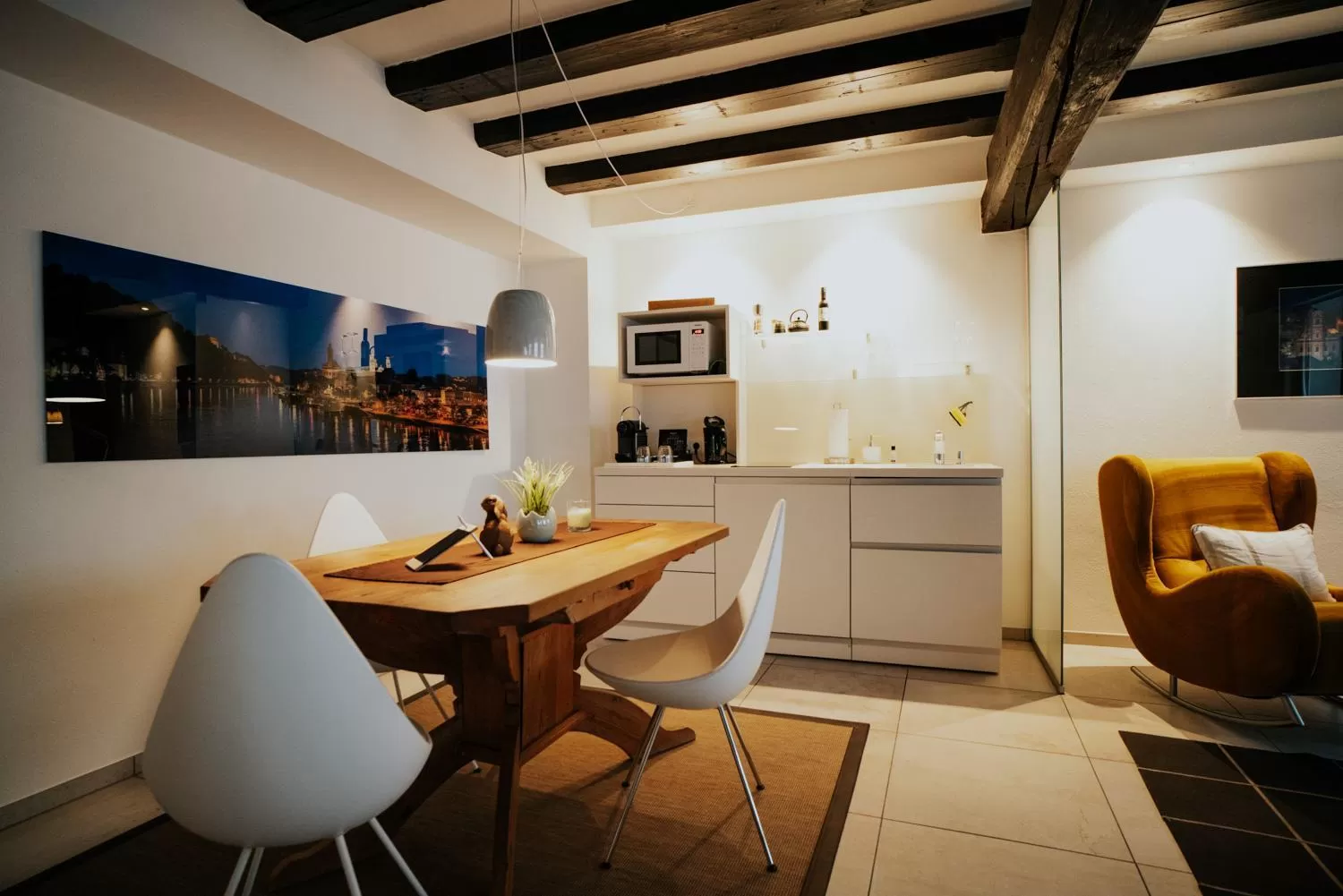 Kitchen or kitchenette in Passau - Suites