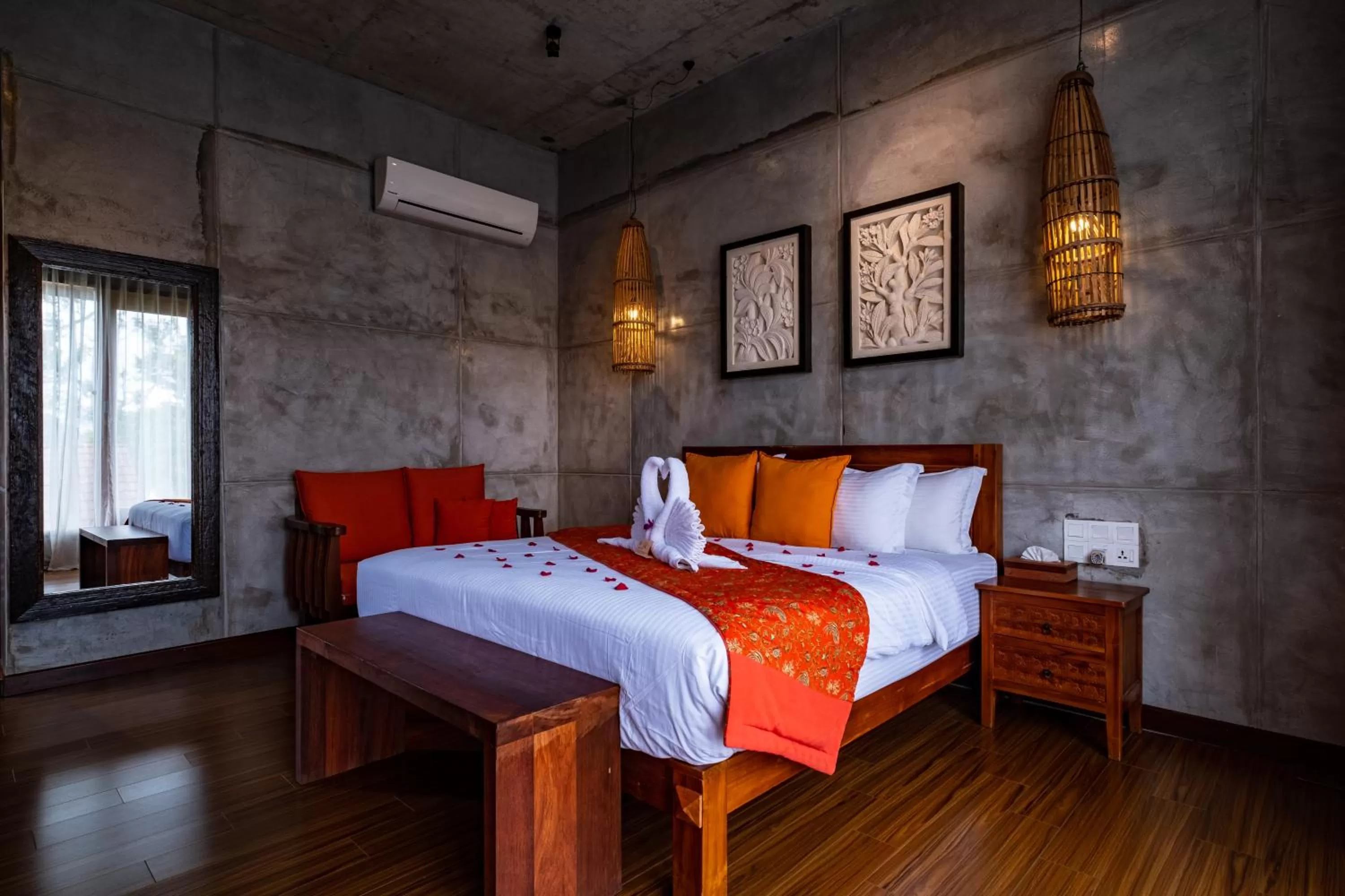 Bed in Ipoh Bali Hotel