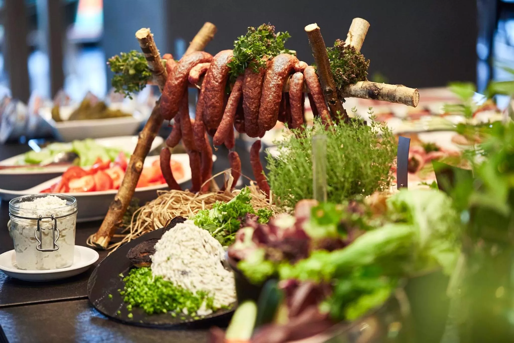 Buffet breakfast in Hotel Mercure Poznań Centrum