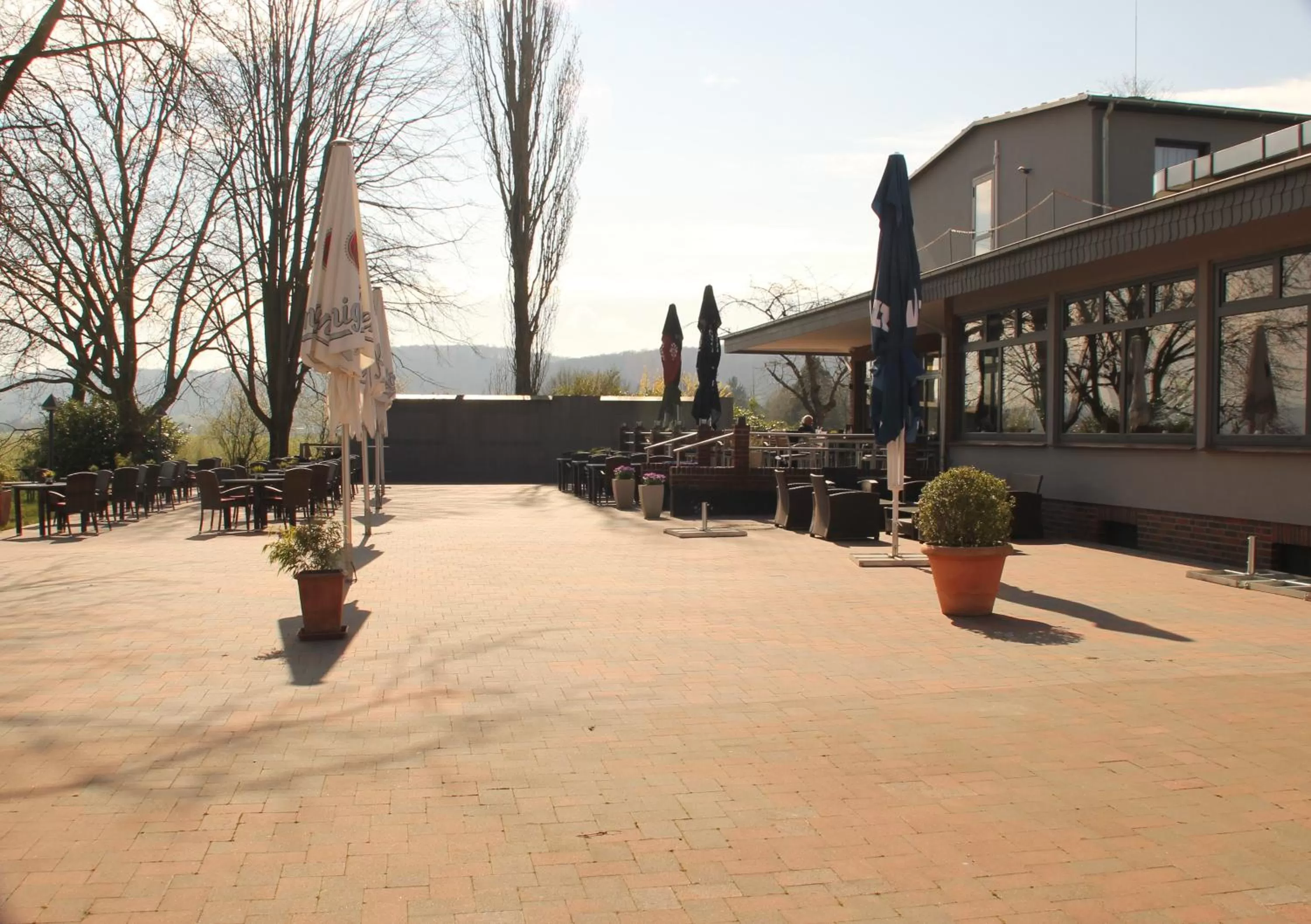 Balcony/Terrace in Hotel Mintarder Wasserbahnhof