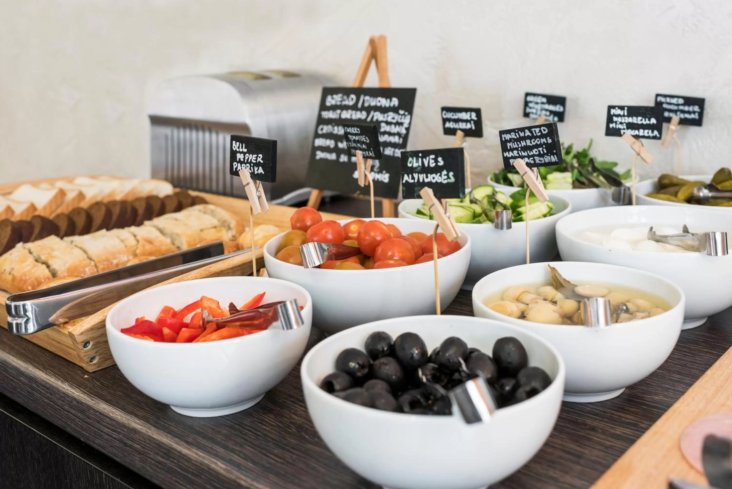 Restaurant/places to eat in Amberton Cozy Hotel Kaunas